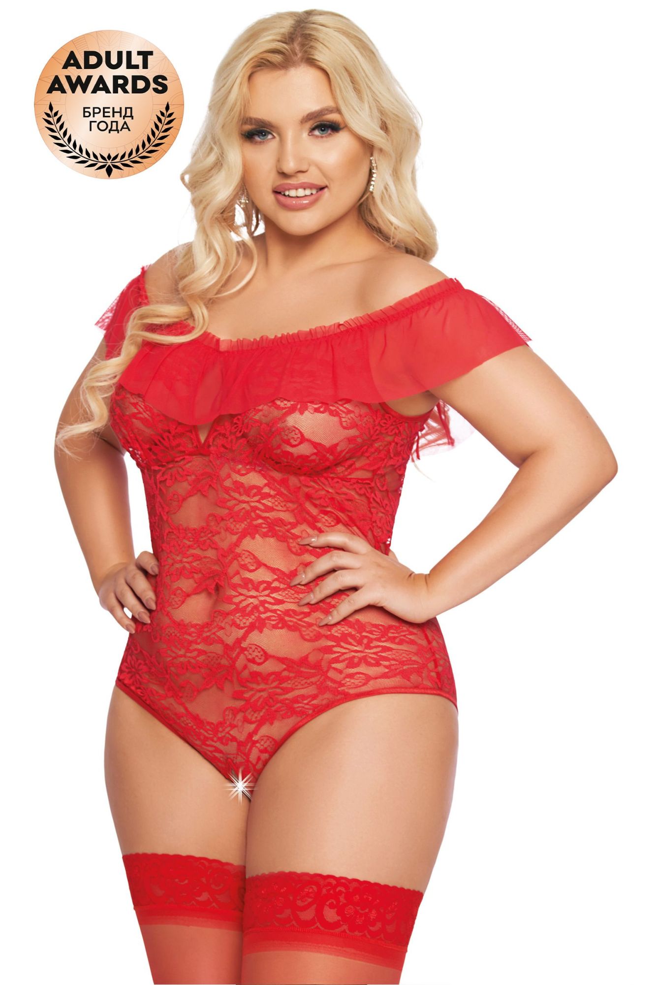 Эротическое боди softline collection kamila, красный, xl в Симферополе