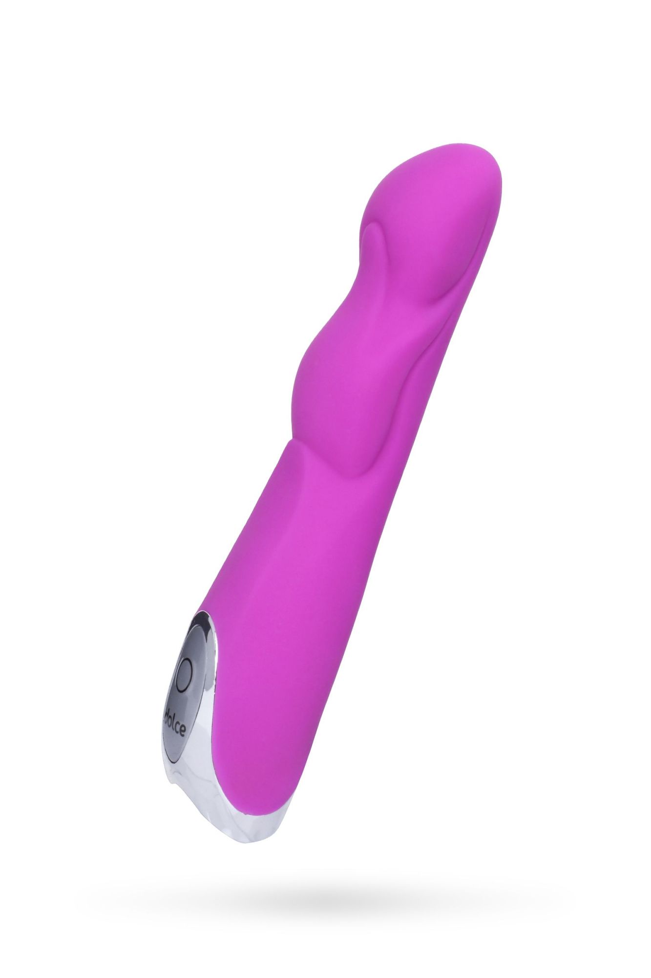 вибратор toyfa dolce leo, силикон, розовый, 16,5см в Симферополе