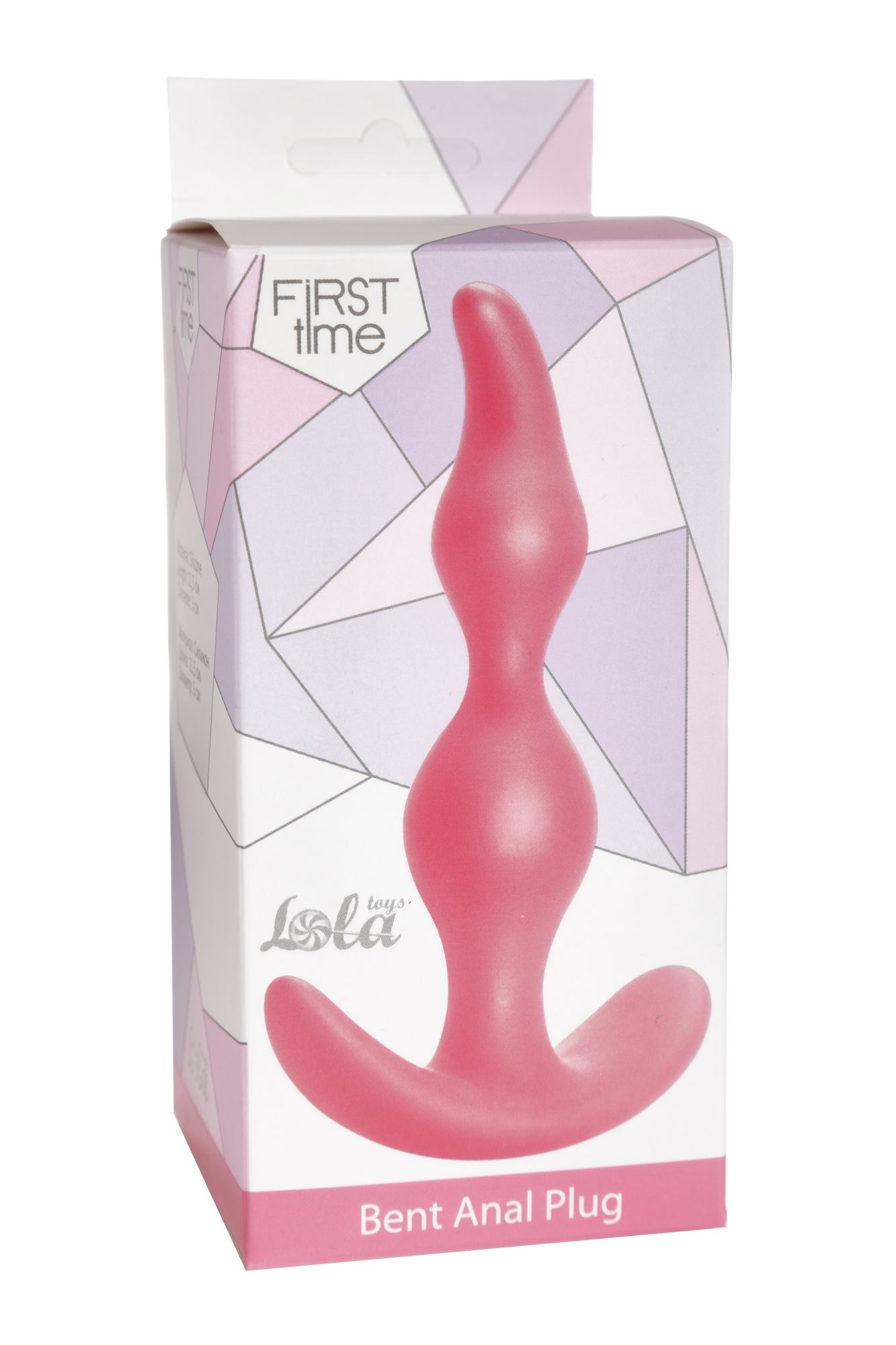 анальная пробка bent anal plug pink 5002-01lola в Симферополе