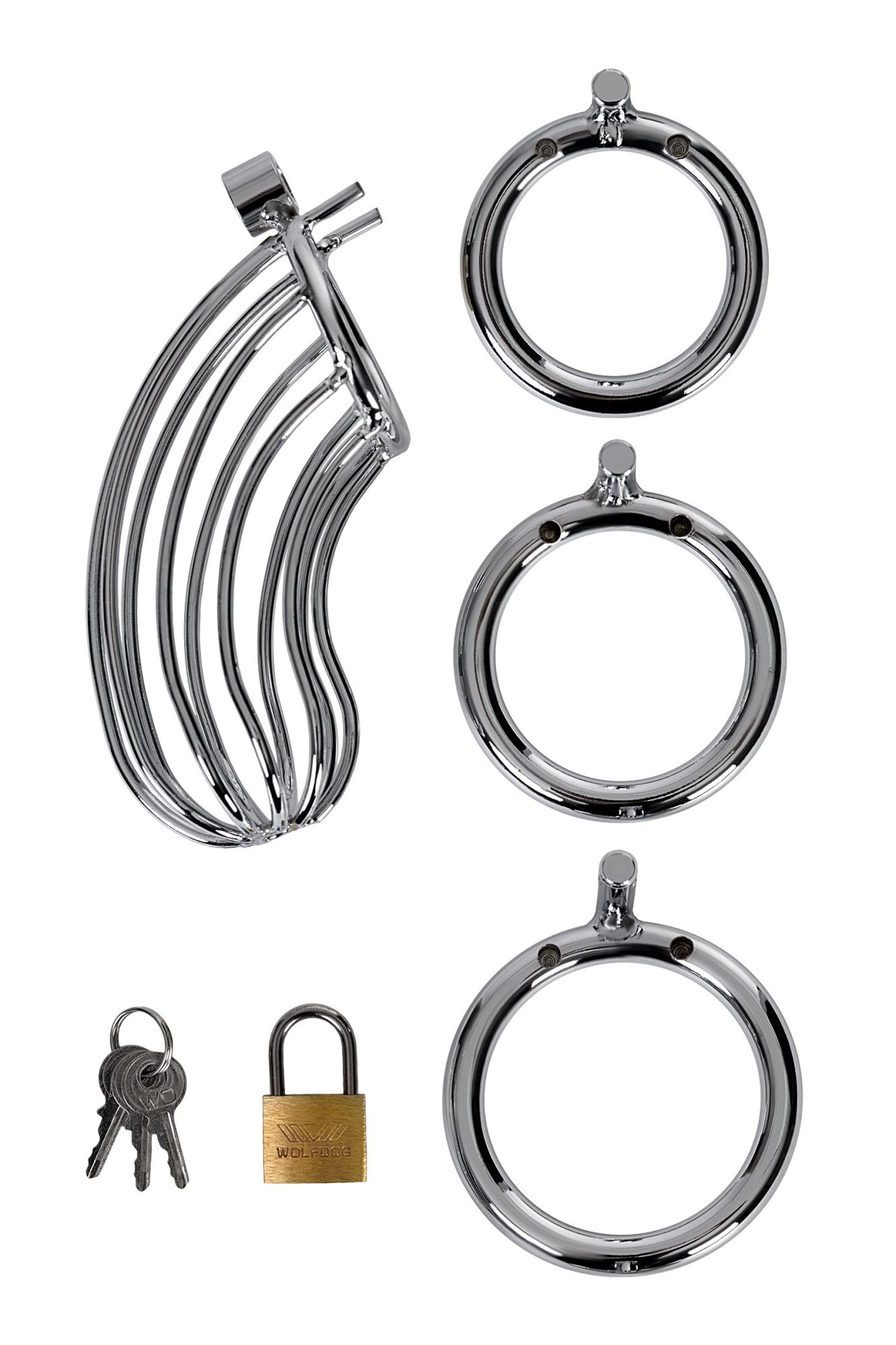 пояс верности мужской toyfa metal, серебряный в Симферополе