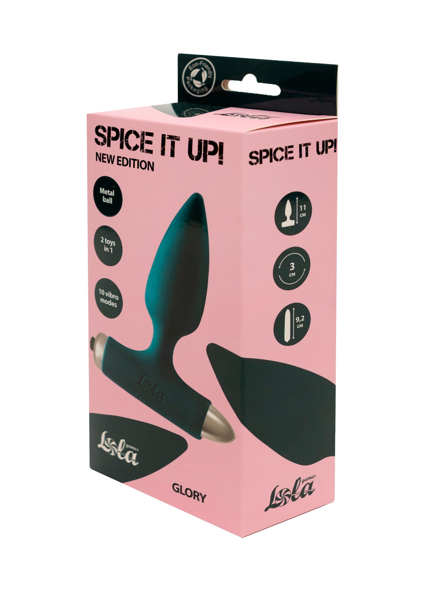 анальная пробка с вибрацией spice it up new edition glory dark green 8015-02lola в Симферополе