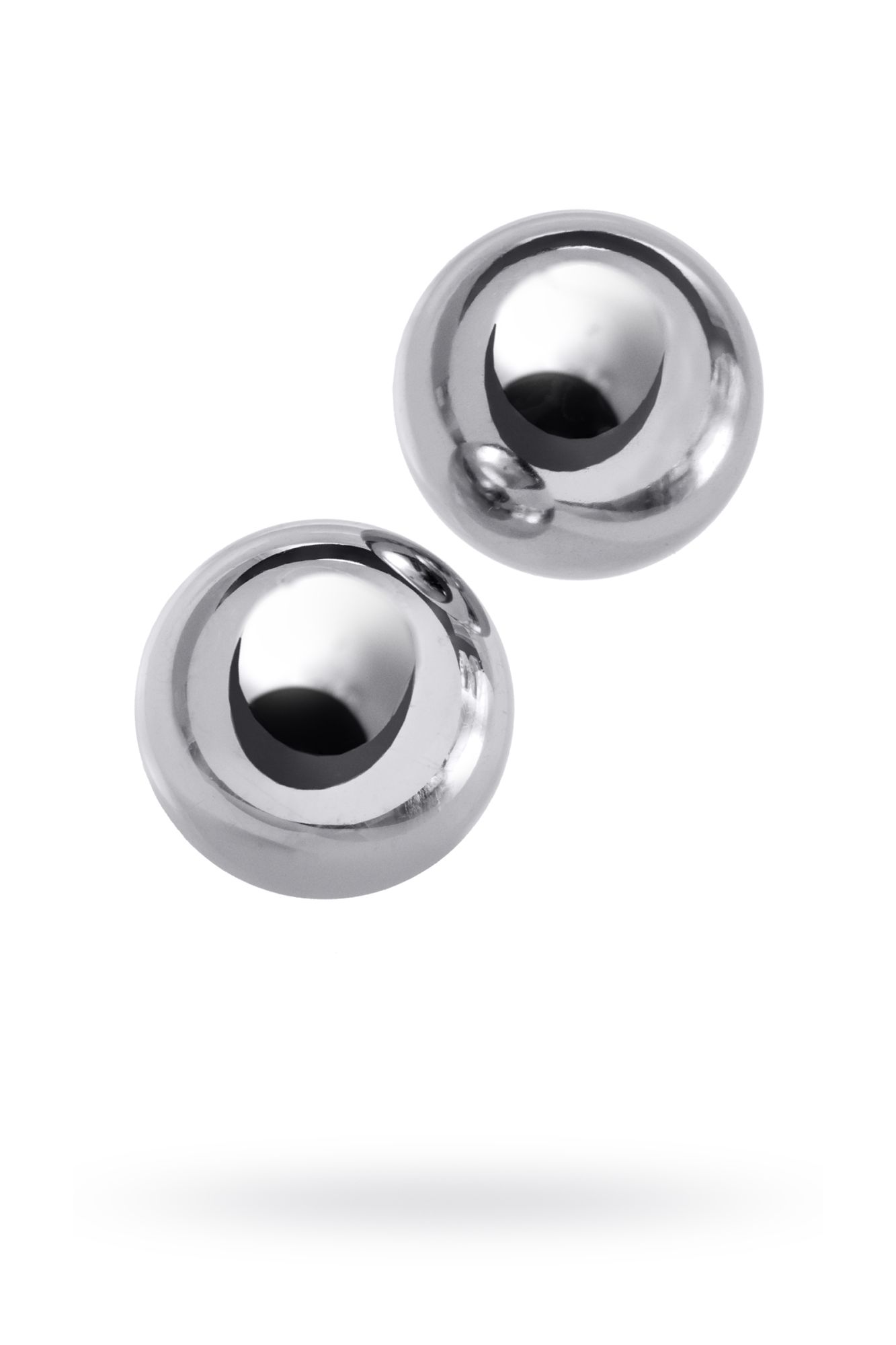 вагинальные шарики metal by toyfa, металл, серебряные, ø 2,5 см в Симферополе