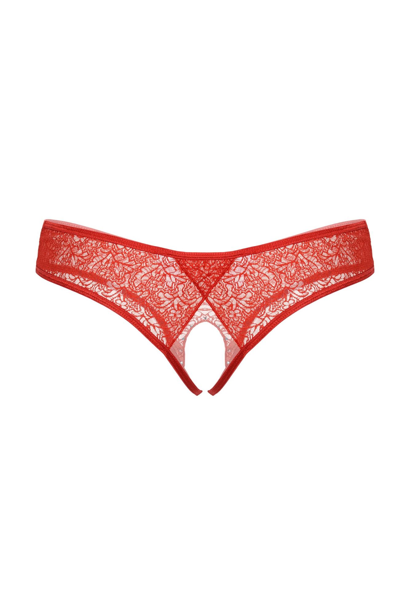 Эротическое трусики открытые softline collection, красный, s/m в Симферополе