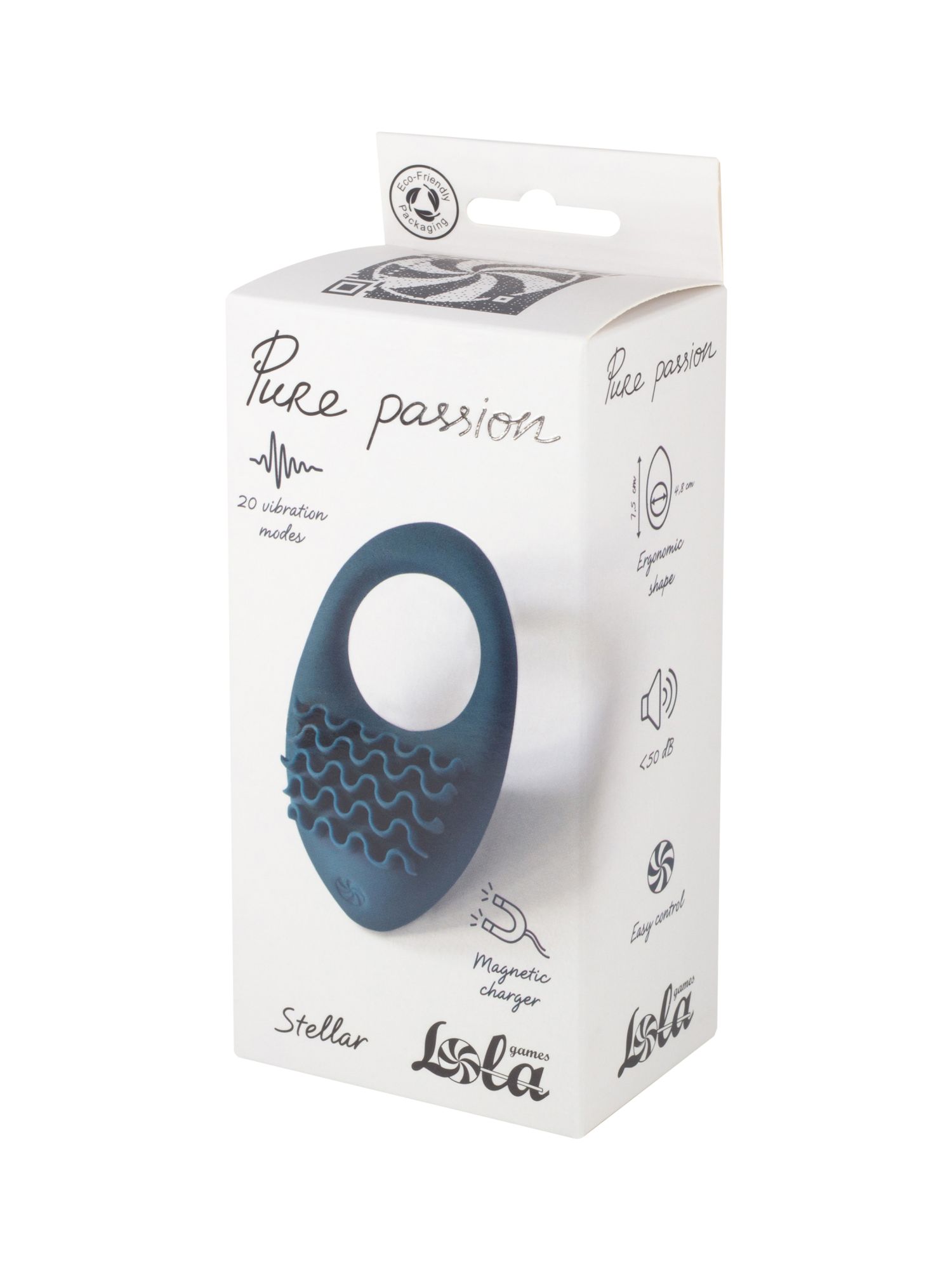 перезаряжаемое эрекционное виброкольцо pure passion stellar green 1501-03lola в Симферополе