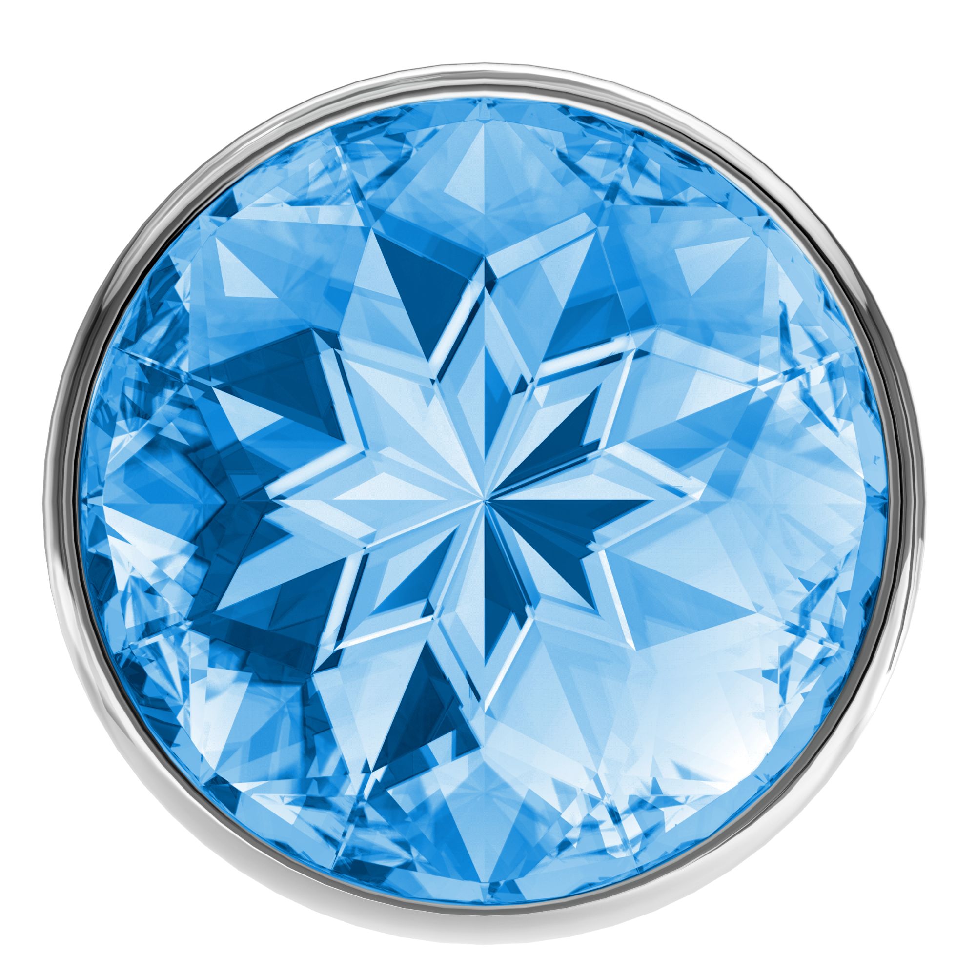 анальная пробка diamond light blue sparkle large 4010-04lola в Симферополе