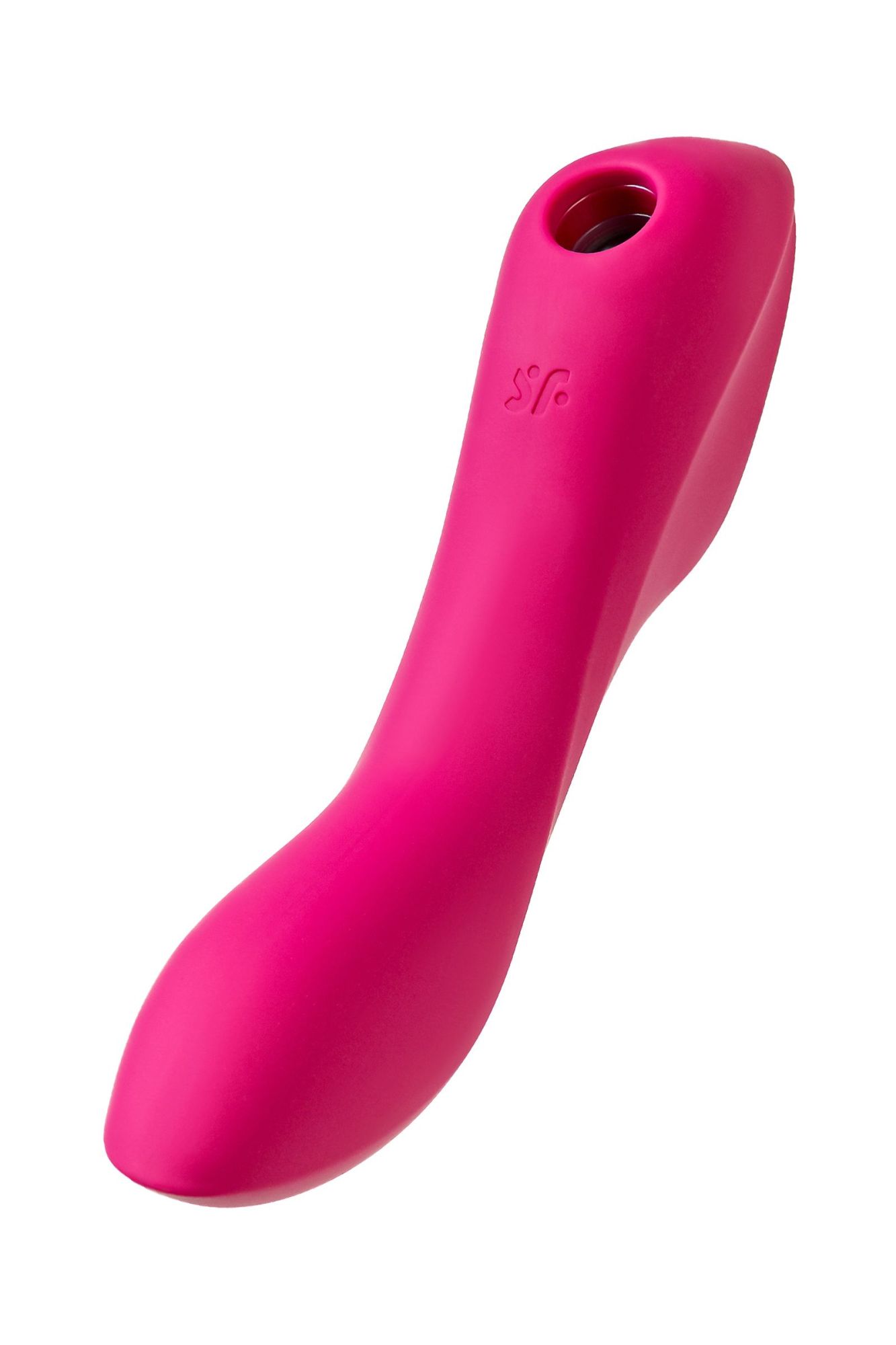 вакуум-волновой бесконтактный стимулятор клитора satisfyer curvy trinity 3, силикон, красный, 5,35см в Симферополе