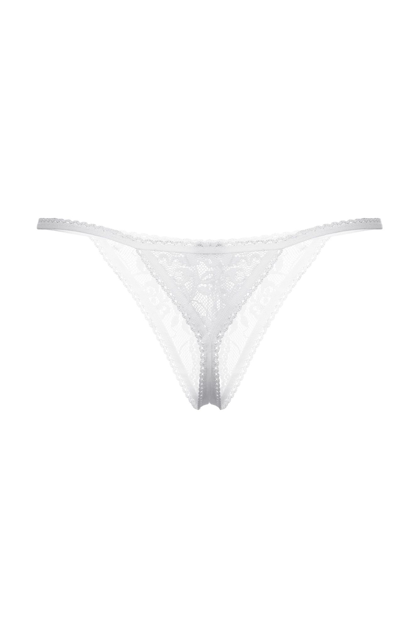 Эротическое стринги открытые softline collection, белый, s/l в Симферополе