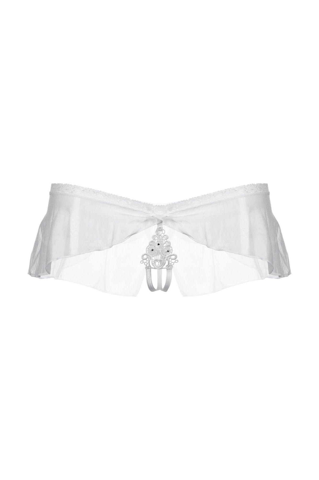 Эротическое стринги с юбочкой softline collection, белый, m/l в Симферополе