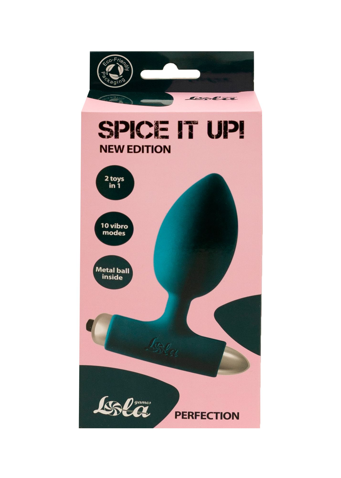анальная пробка с вибрацией spice it up new edition perfection dark green 8014-02lola в Симферополе