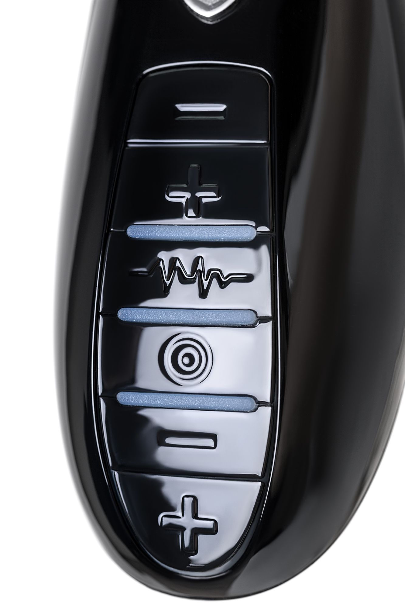 вибратор mystim electric eric силиконовый с электростимуляцией, черный, 27 см в Симферополе