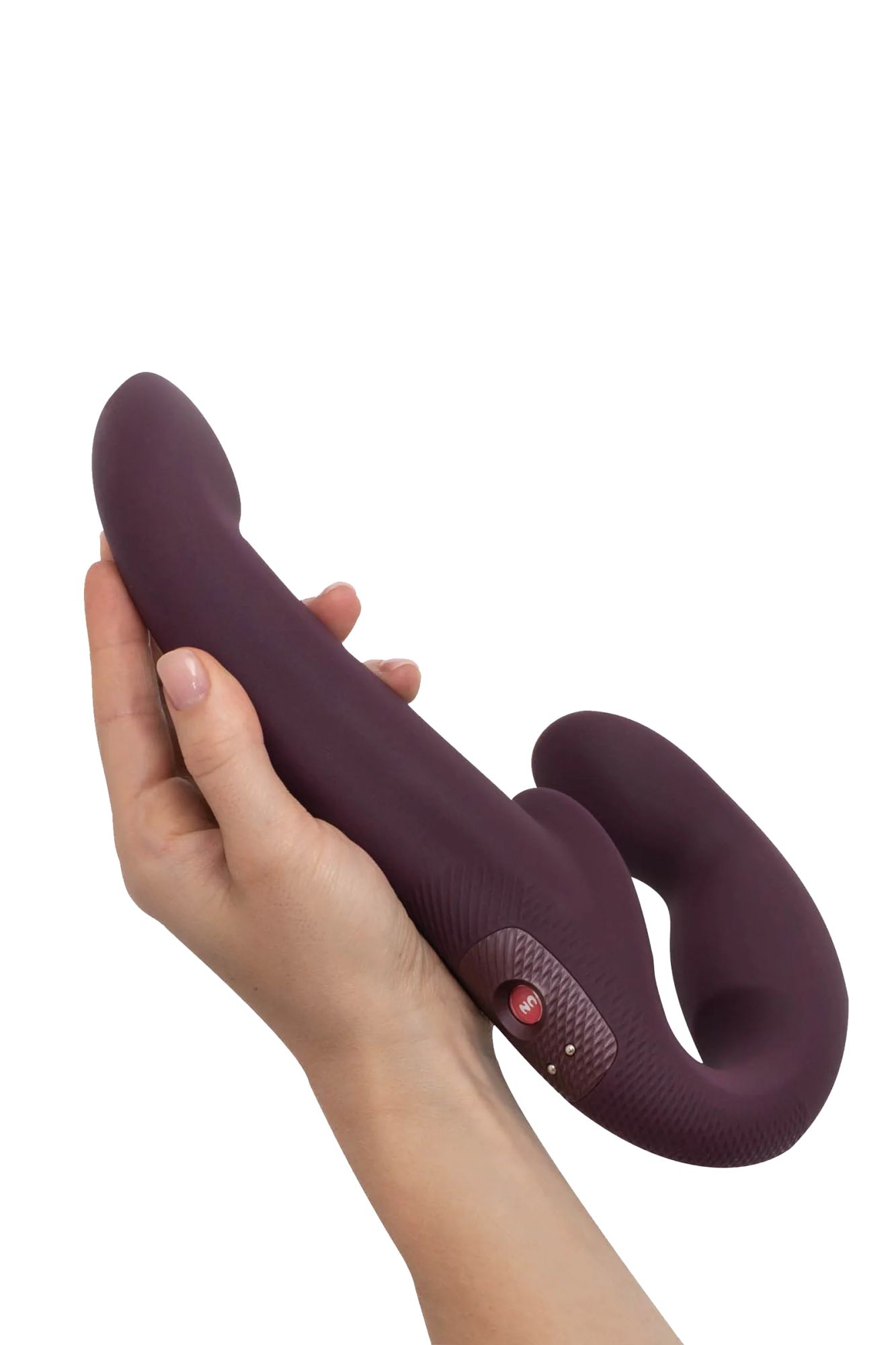 анатомический безремневой страпон fun factory share vibe pro , силикон, бордовый в Симферополе