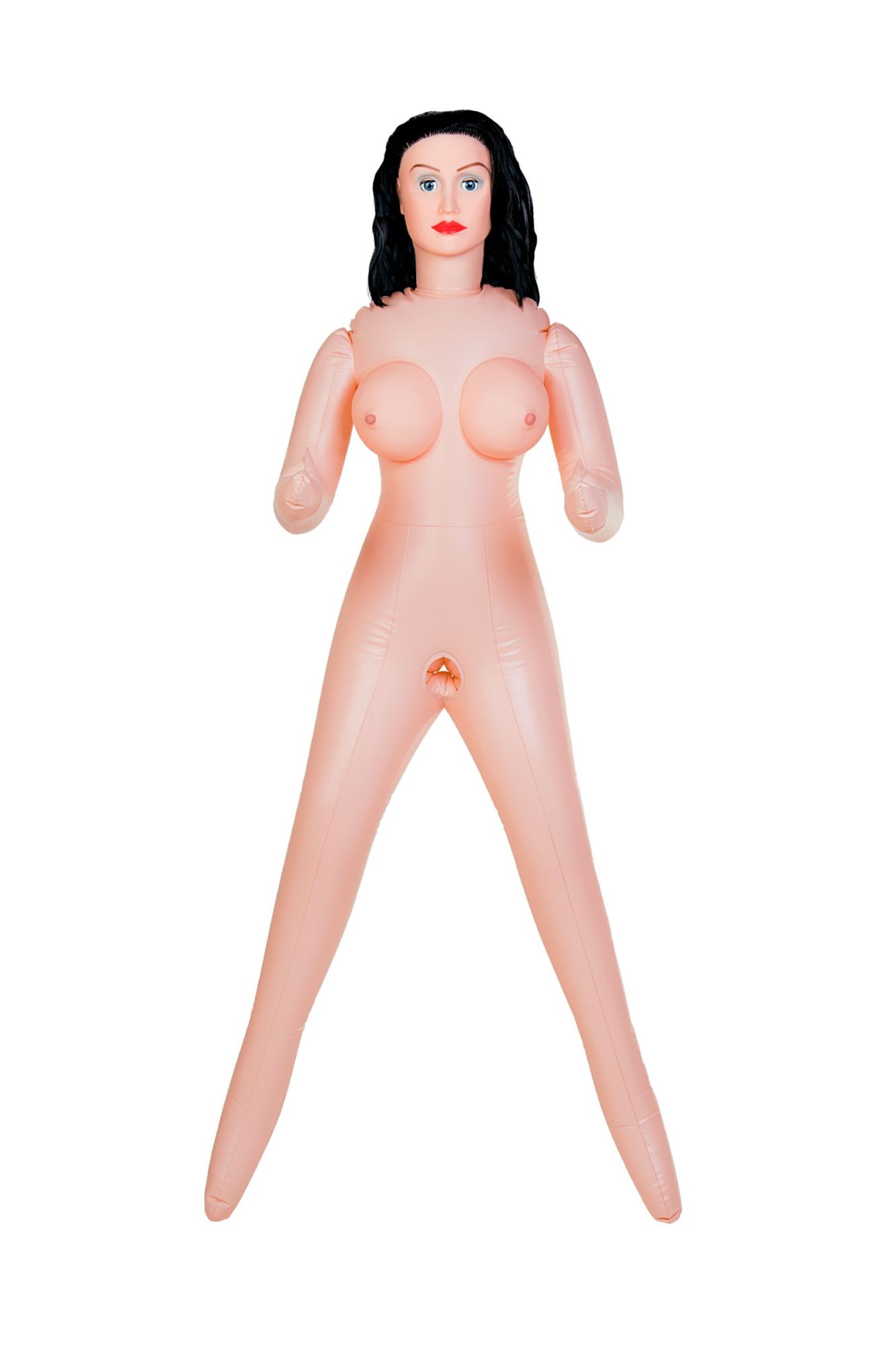кукла надувная dolls-x by toyfa kaylee с реалистичной головой, брюнетка, кибер вставка вагина – анус в Симферополе