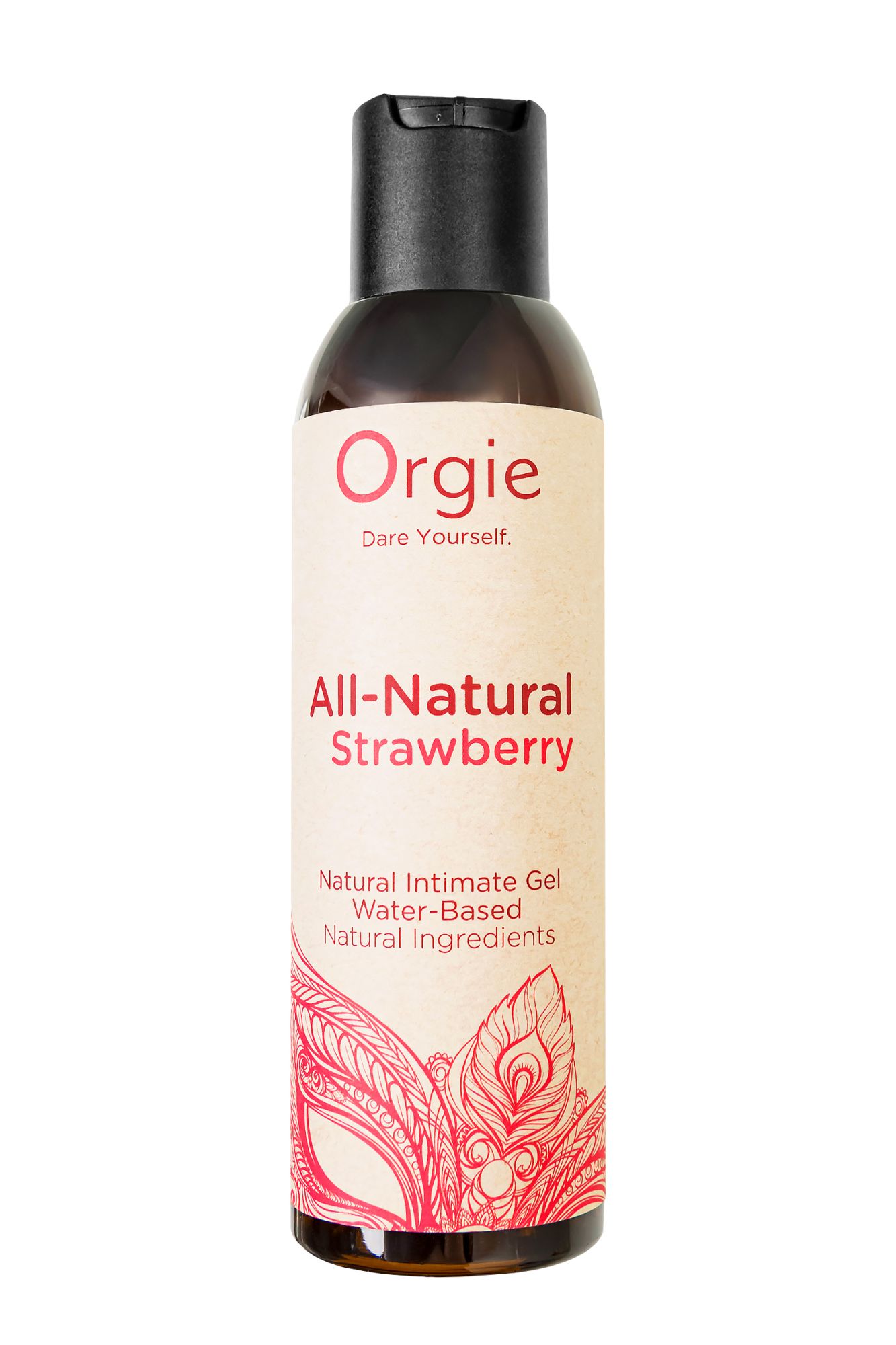 интимный гель orgie all - natural strawberry на водной основе, 150 мл в Симферополе