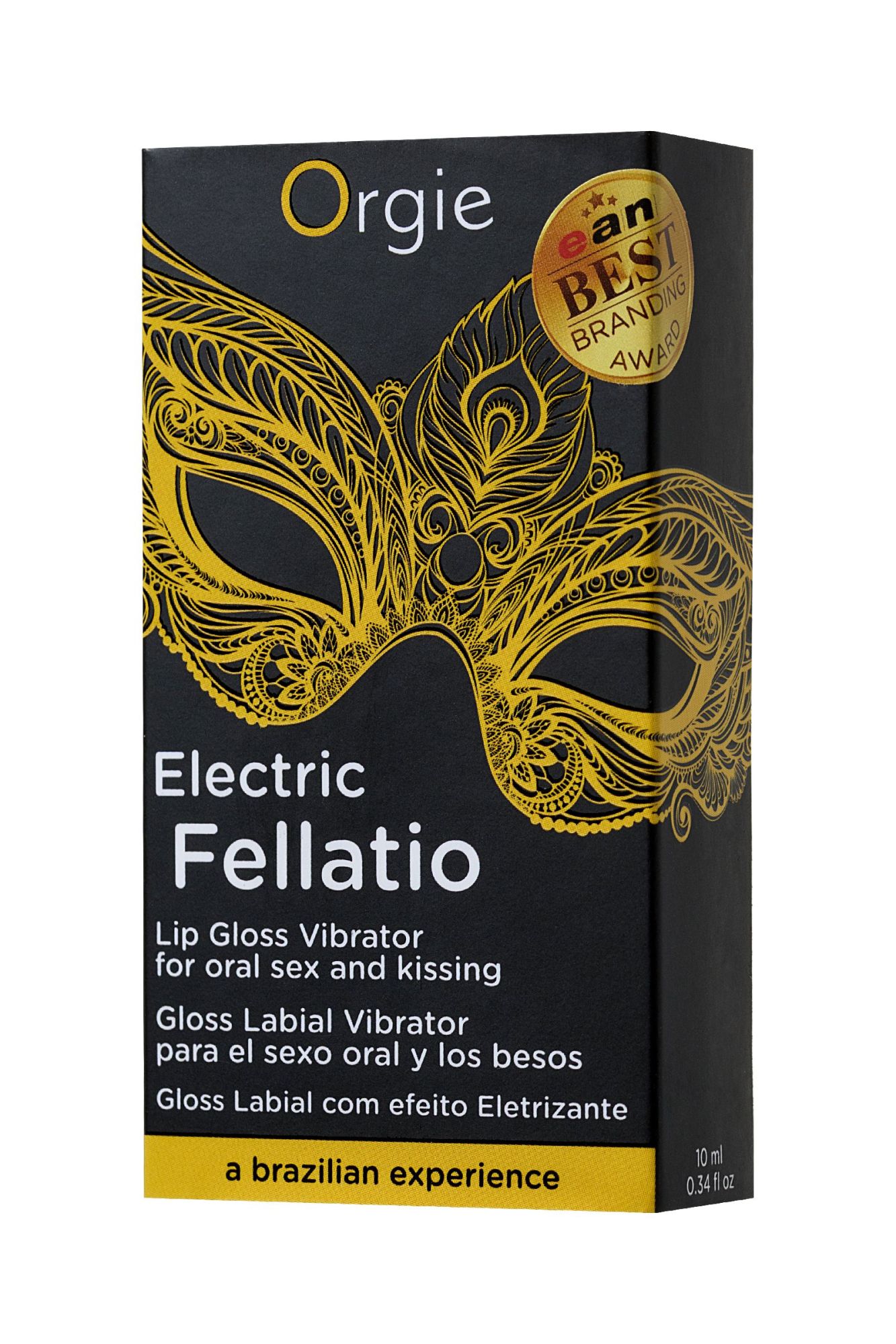 блеск для губ orgie sexy vibe electric fellatio с вибрирующим эффектом, 10 мл в Симферополе