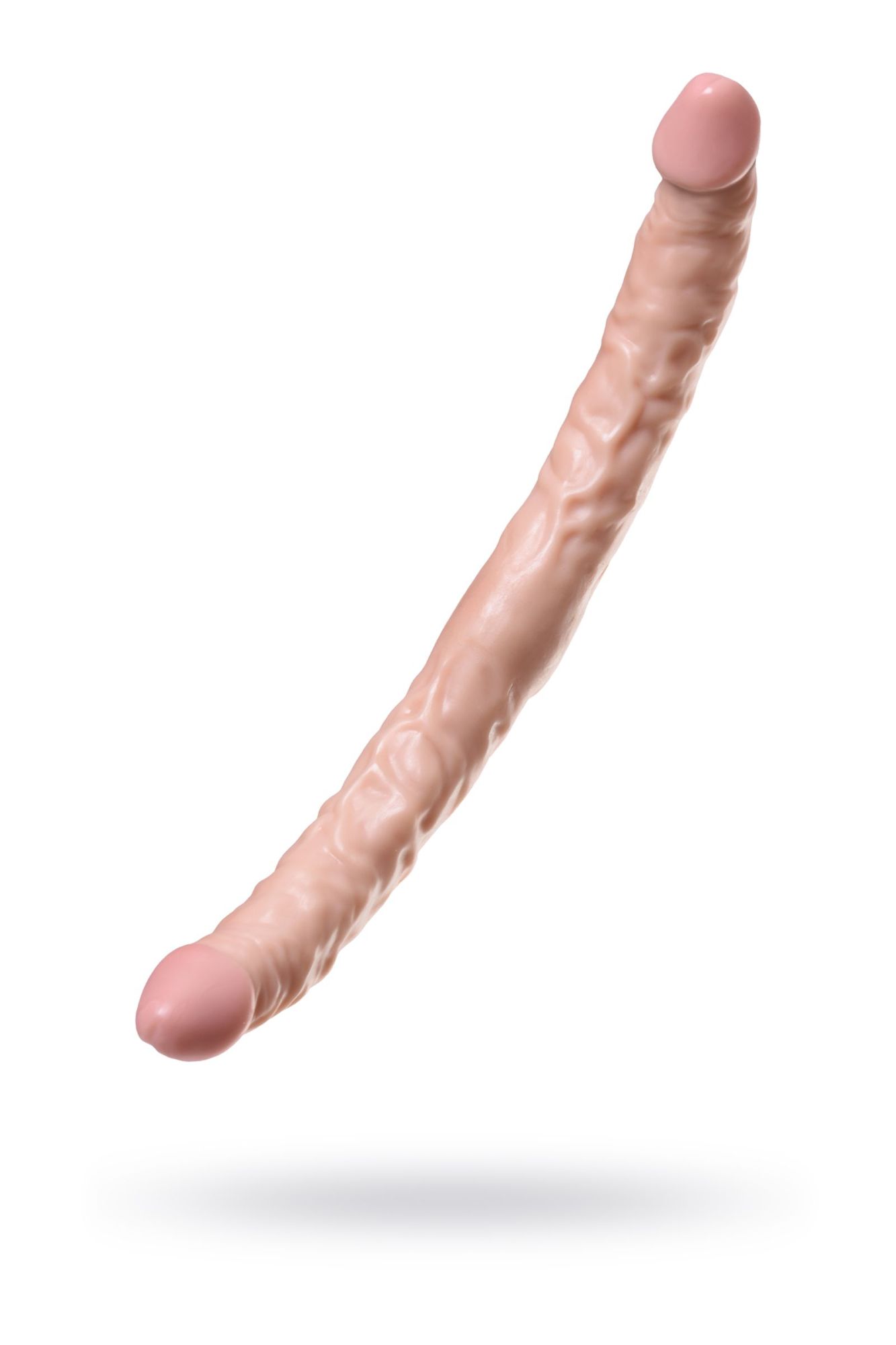 двусторонний фаллоимитатор toyfa realstick nude реалистичный, pvc, телесный, 42,5 см в Симферополе