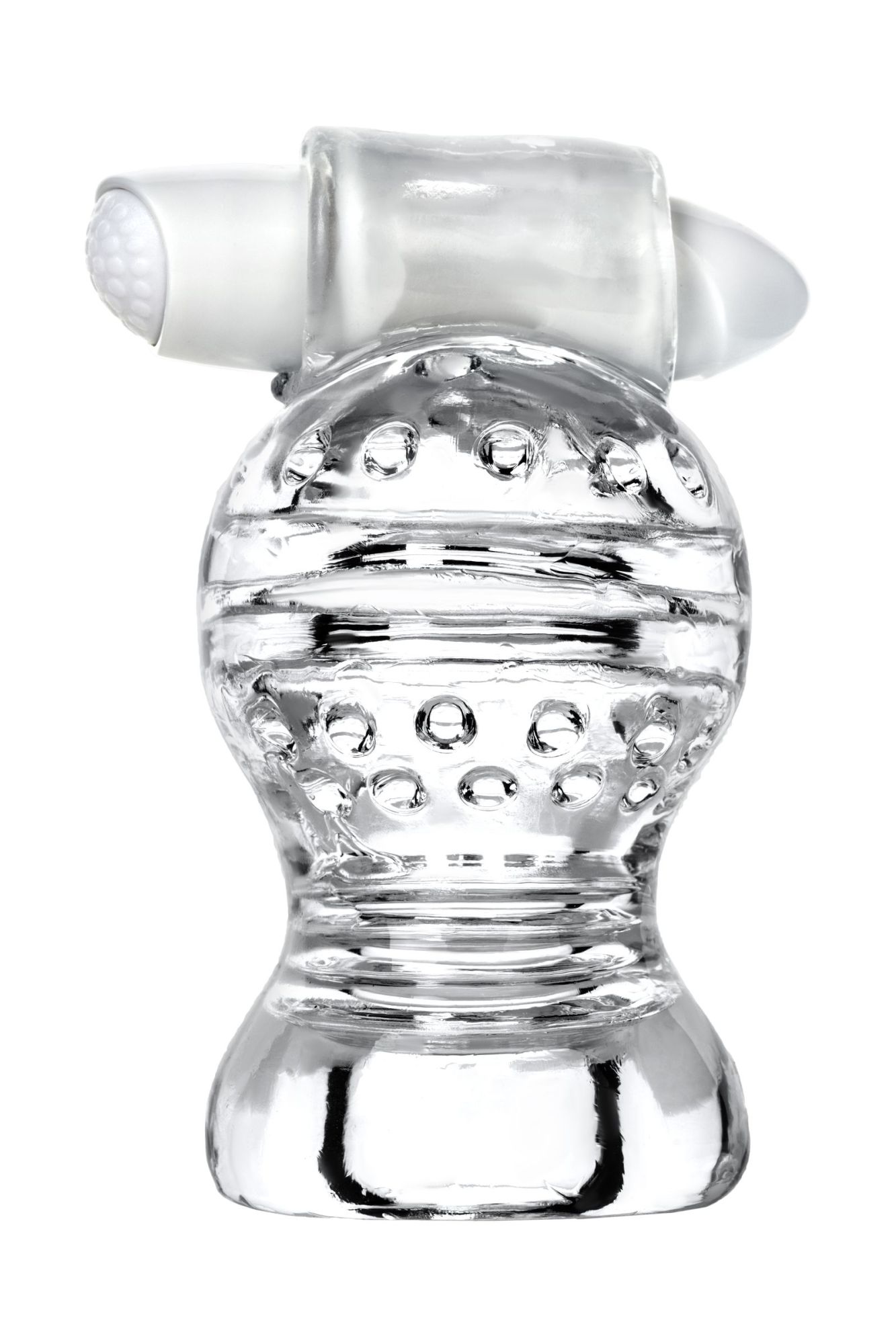 мастурбатор нереалистичный lingam by toyfa  shakti, tpe, прозрачный, 9 см в Симферополе
