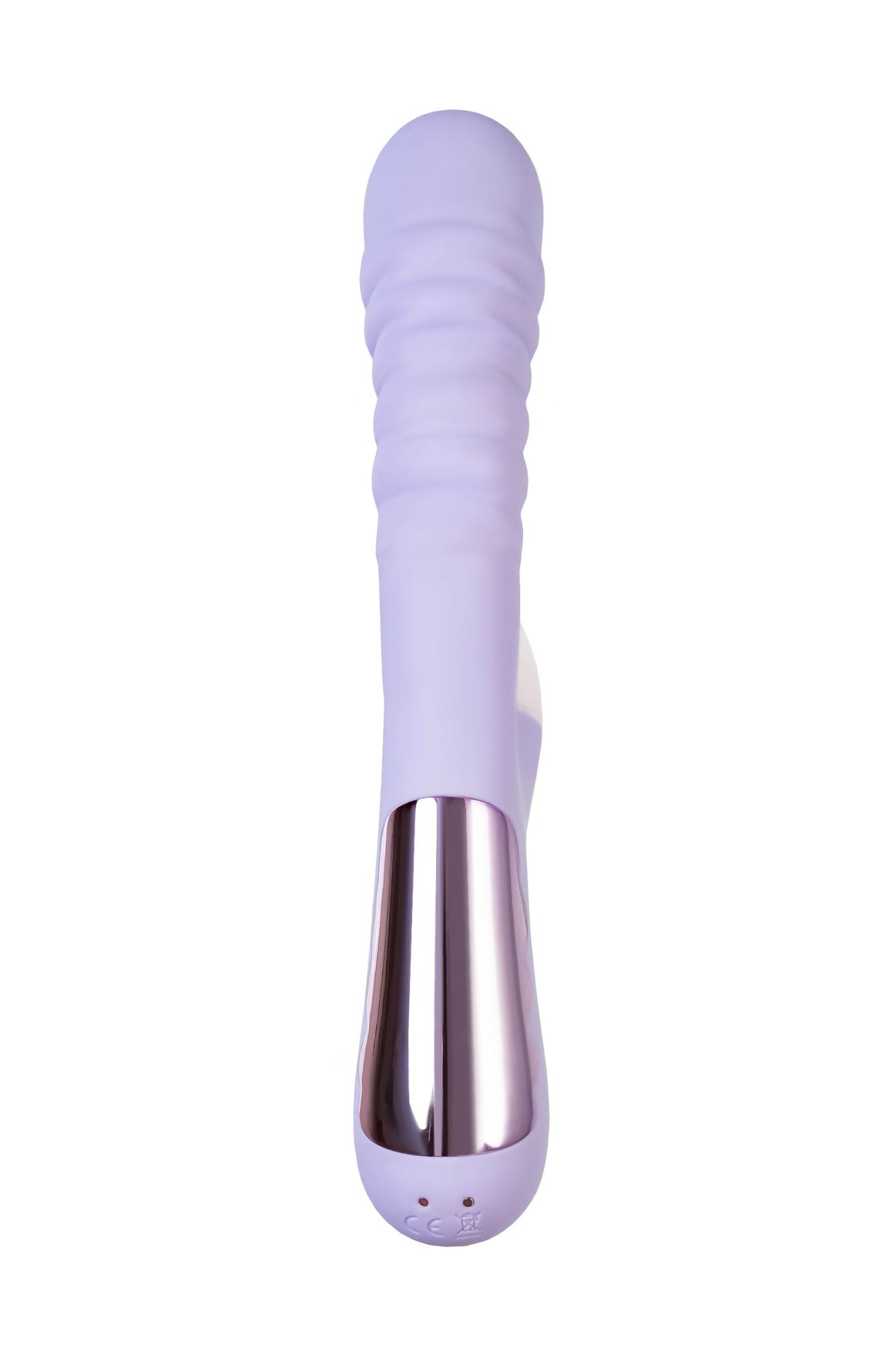 вибратор с функцией up&down jos spinny, силикон, фиолетовый, 23 см в Симферополе