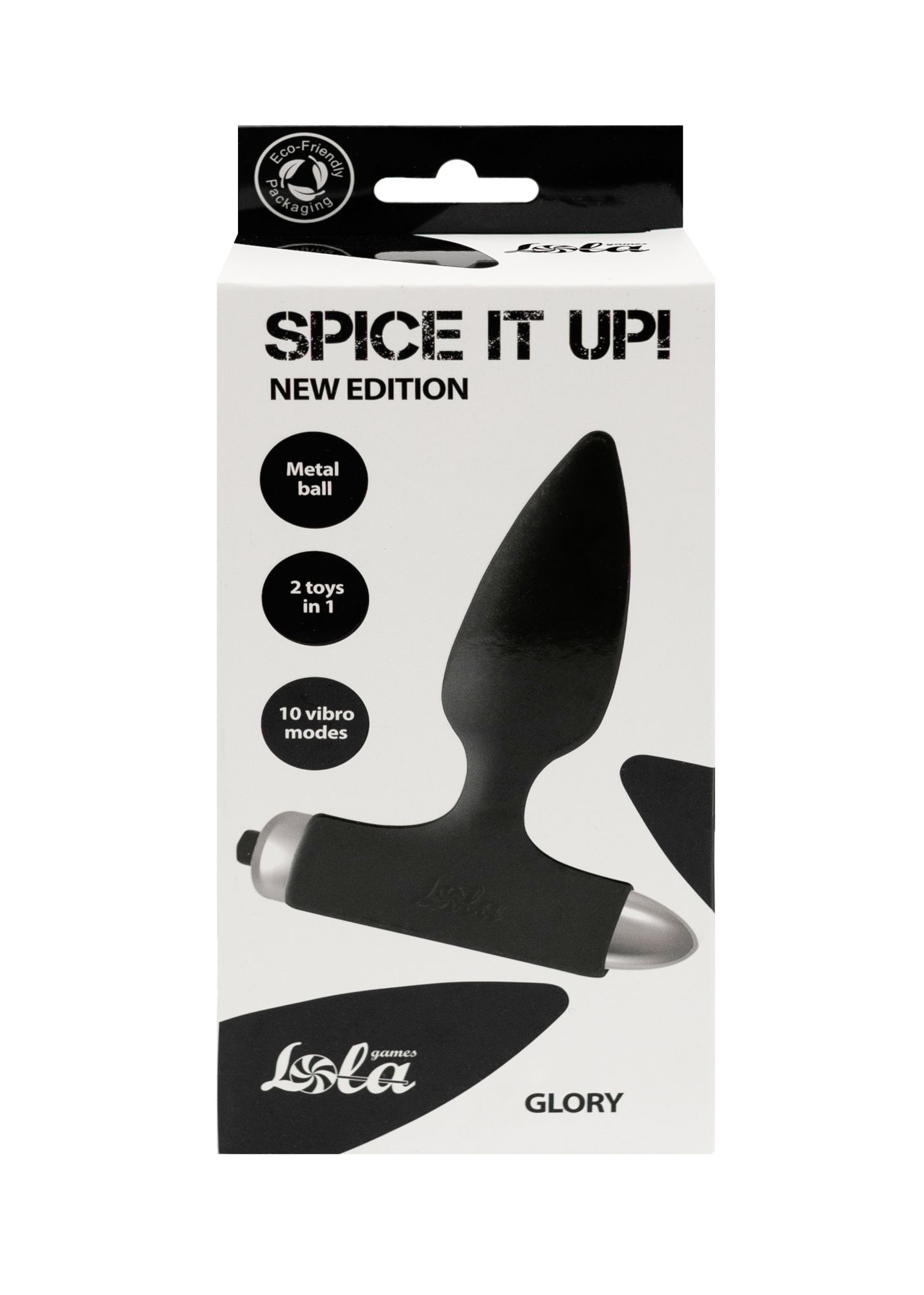 анальная пробка с вибрацией spice it up new edition glory black 8015-01lola в Симферополе