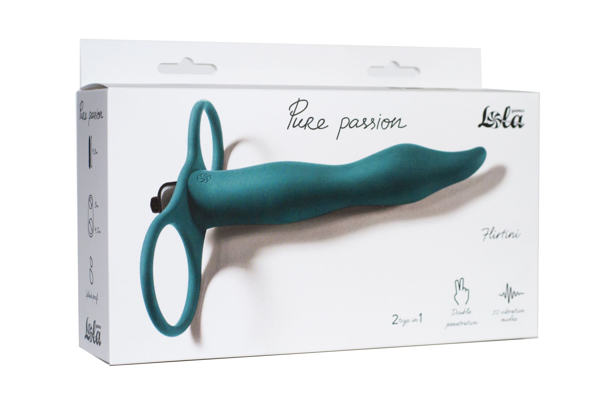 вибронасадка для двойного проникновения pure passion flirtini green 1204-03lola в Симферополе