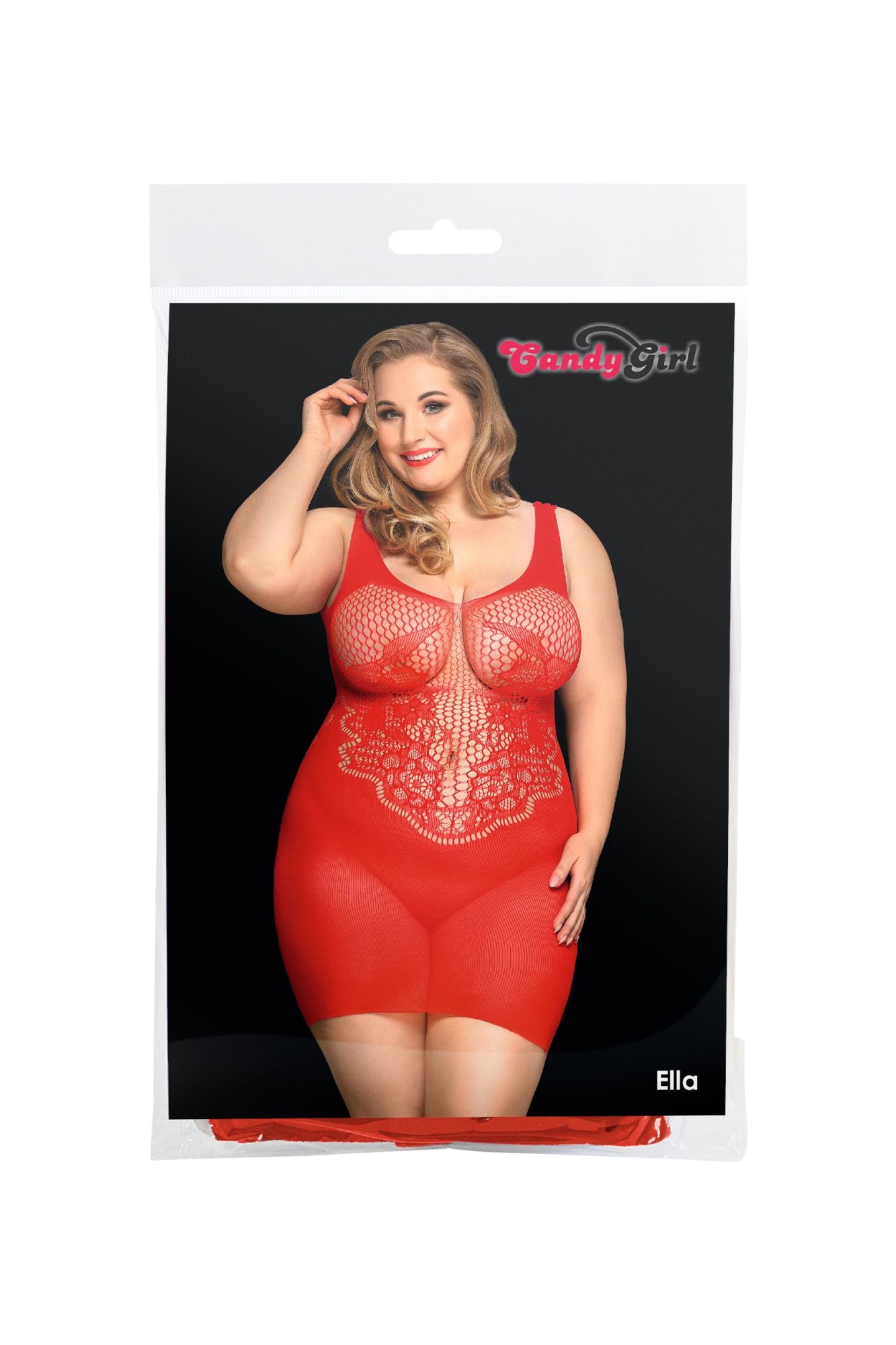 Эротическое платье candy girl ella красное, 2xl в Симферополе