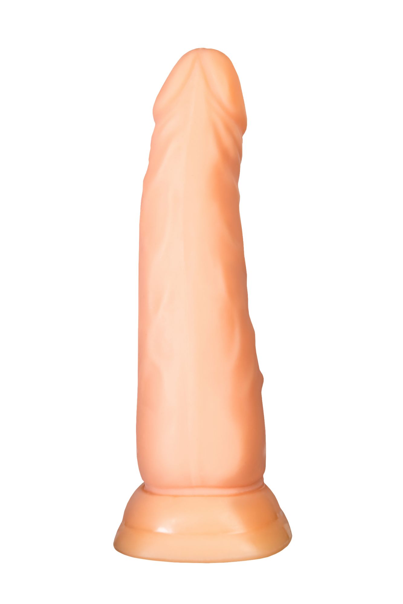 реалистичный фаллоимитатор a-toys by toyfa, tpe, телесный, 18 см в Симферополе