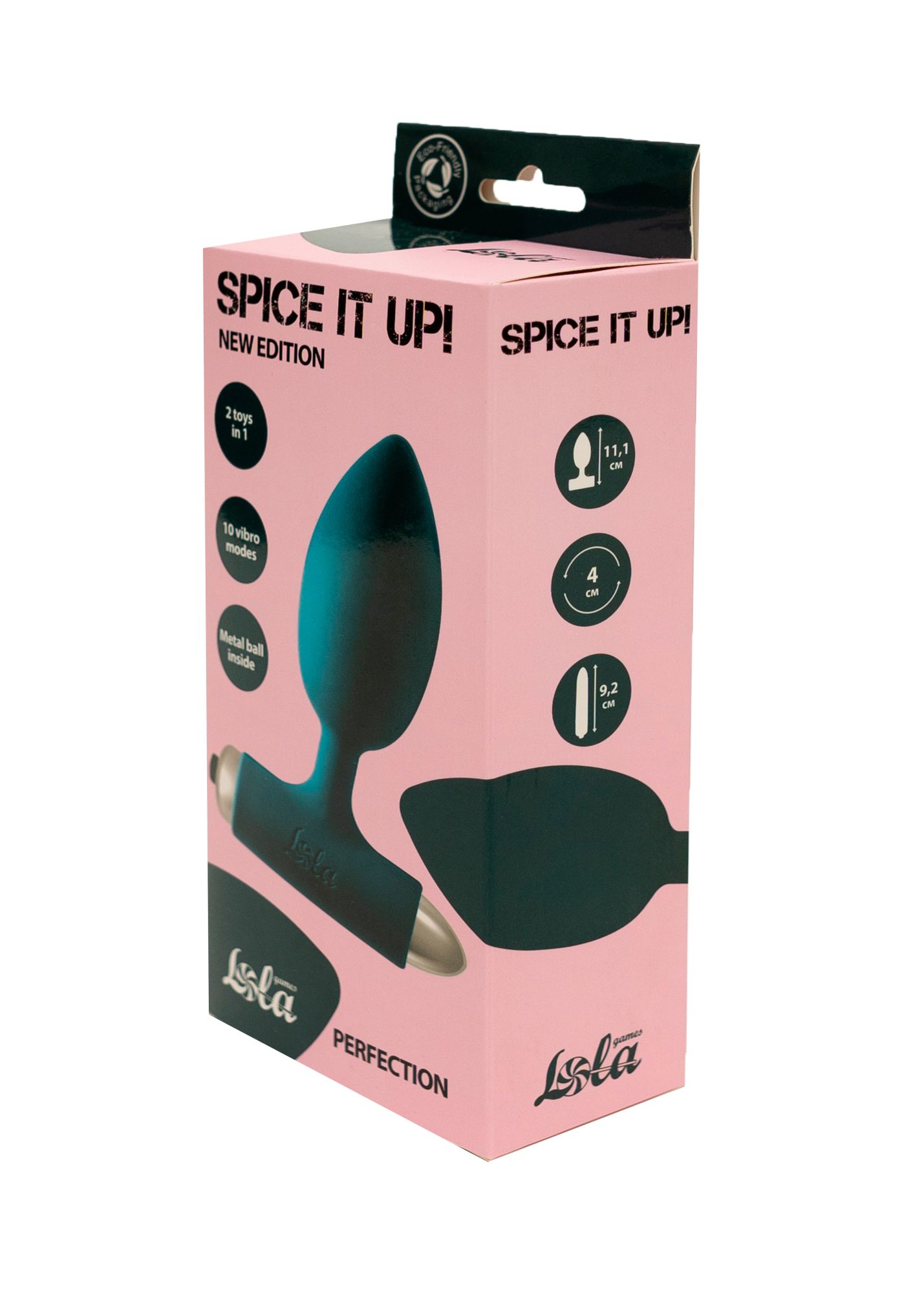 анальная пробка с вибрацией spice it up new edition perfection dark green 8014-02lola в Симферополе
