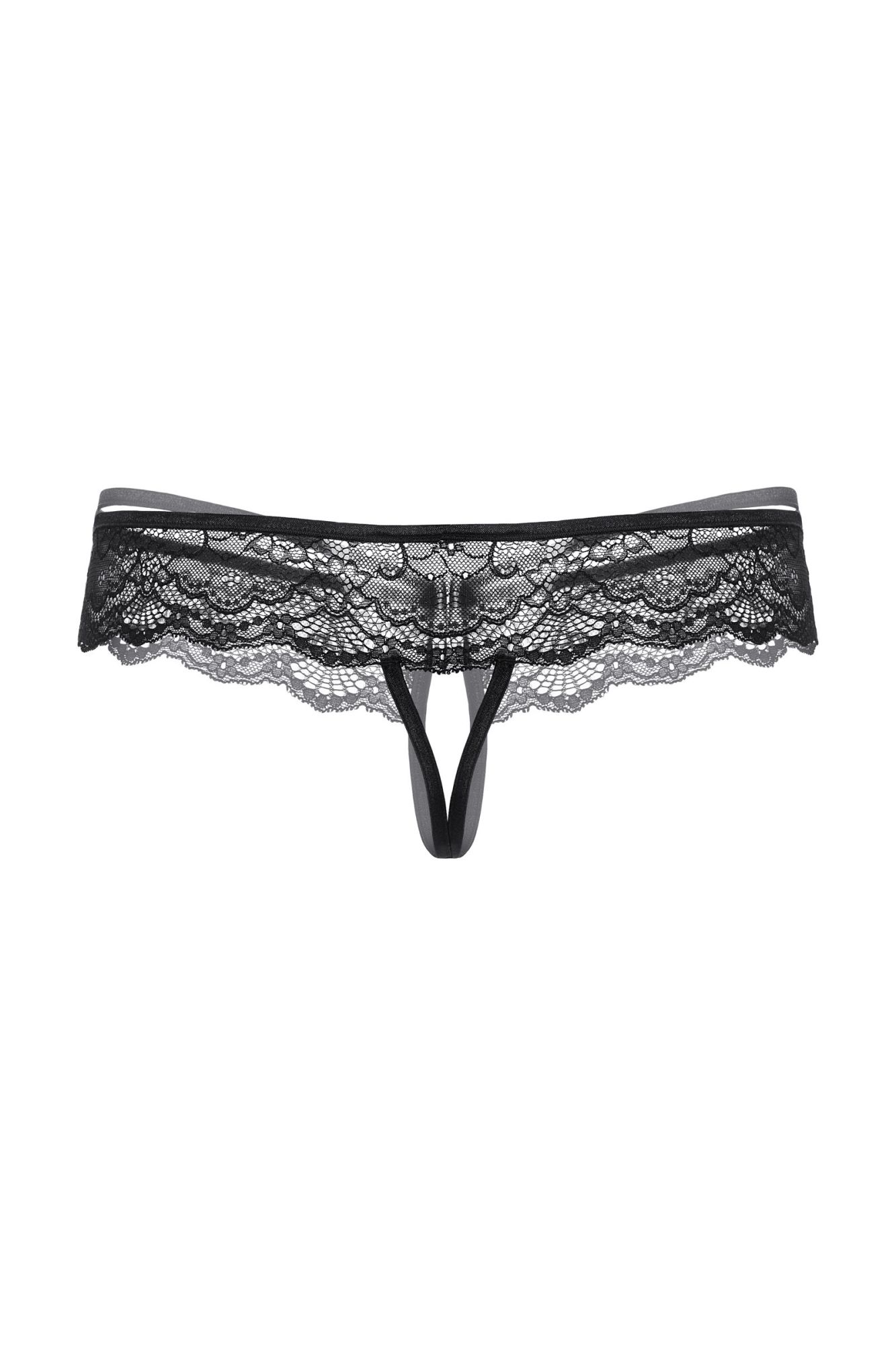 Эротическое стринги кружевные softline collection, черный, m/l в Симферополе