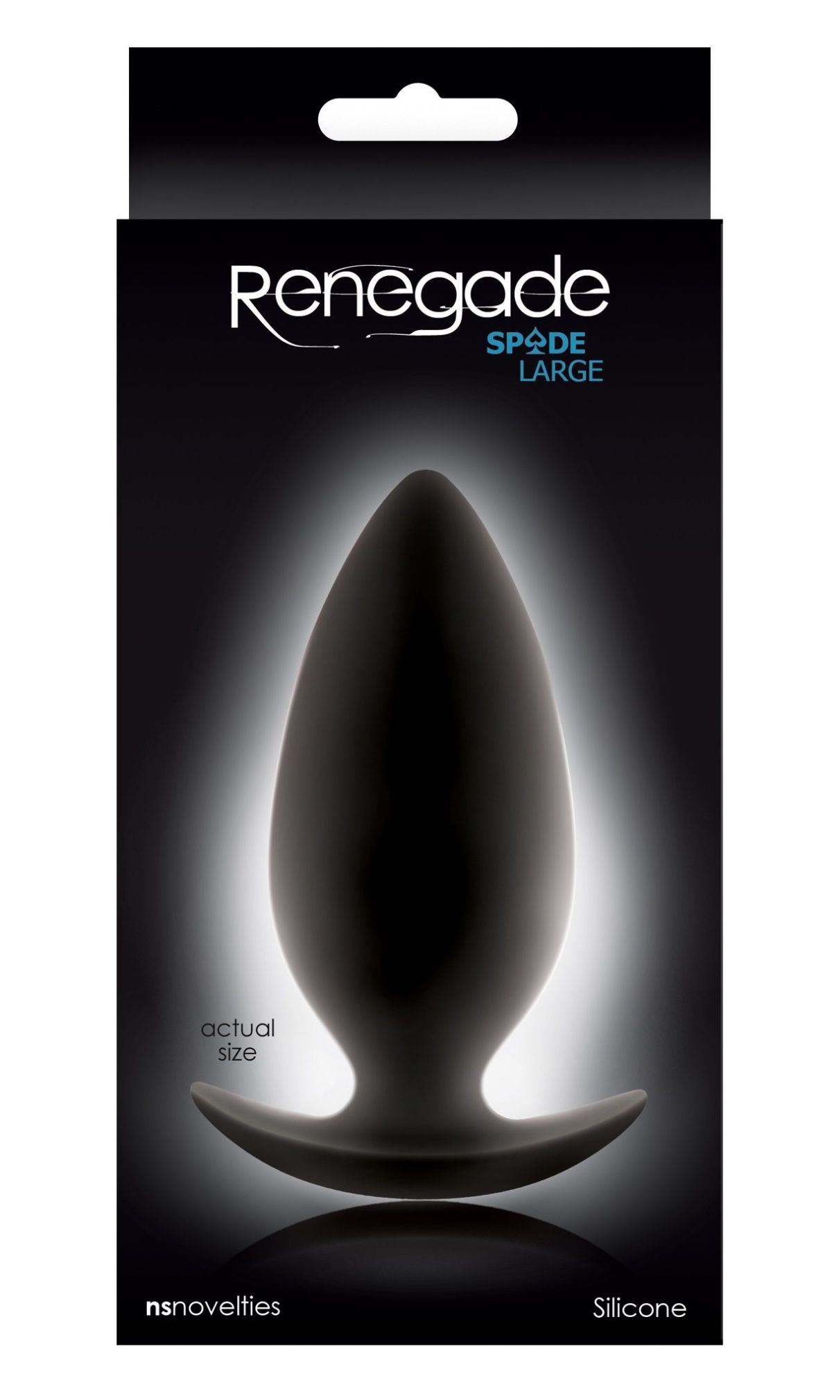 анальная пробка ns novelties renegade spade большая, черная в Симферополе