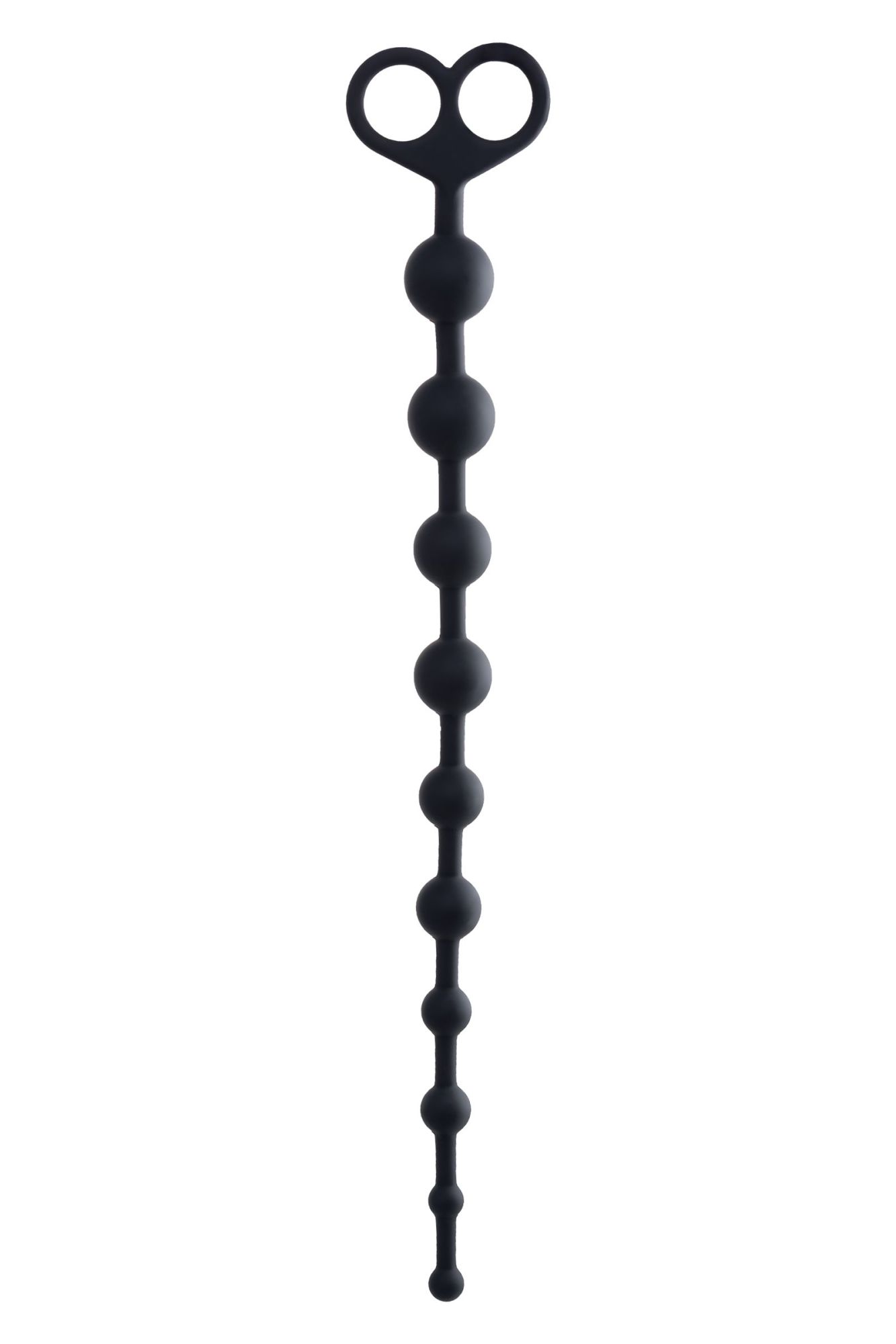 анальные бусы toyfa popo pleasure cephei, водонепроницаемые, силикон, черные, 33,5 см, ø 2,4 см в Симферополе