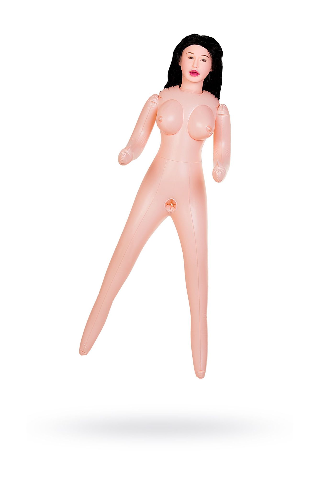 кукла надувная dolls-x by toyfa cop samantha реалистичная голова,брюнетка, с тремя отверстиями в Симферополе