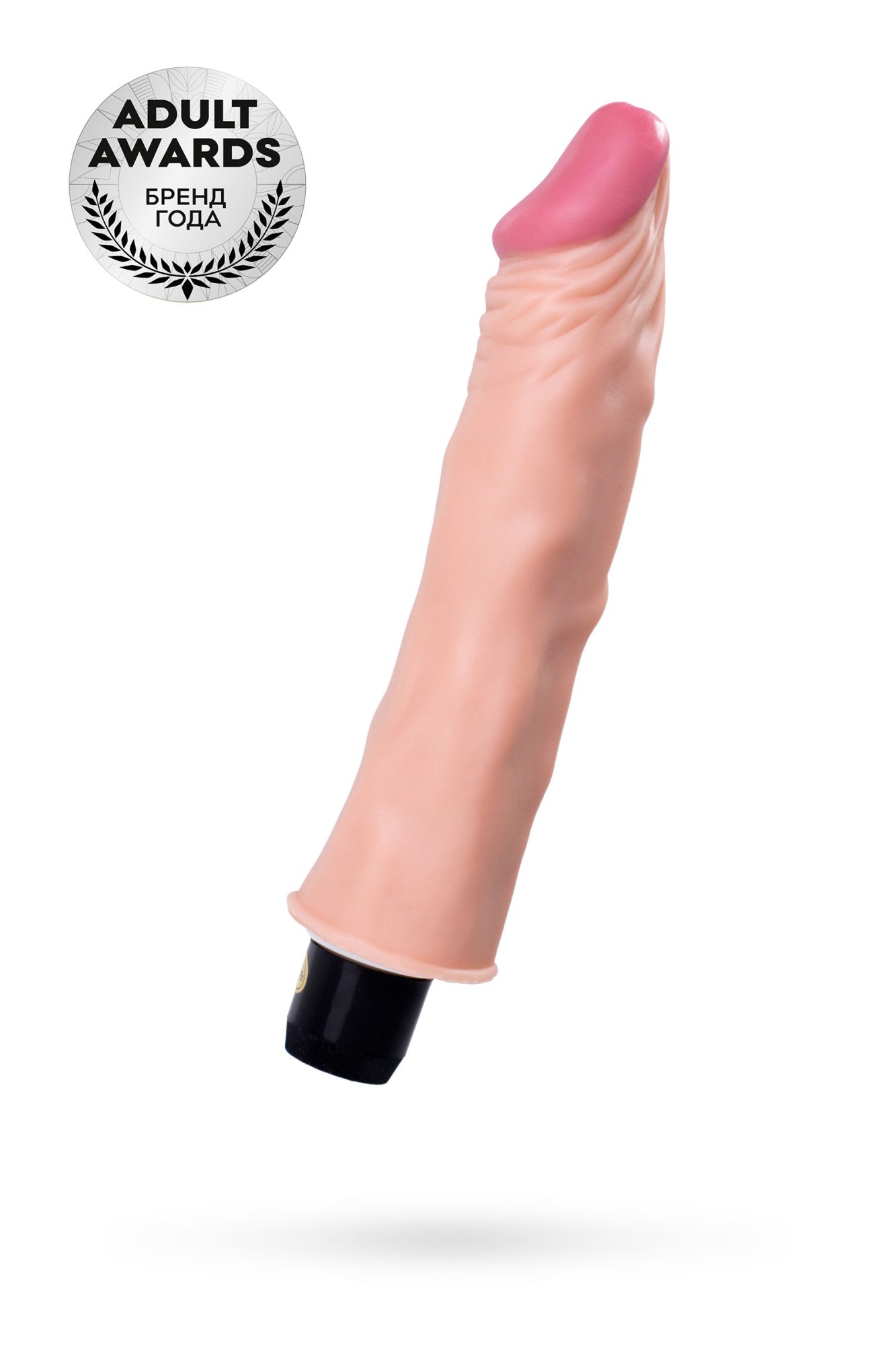 реалистичный вибратор toyfa  a-toys, pvc, телесный, 21 см в Симферополе