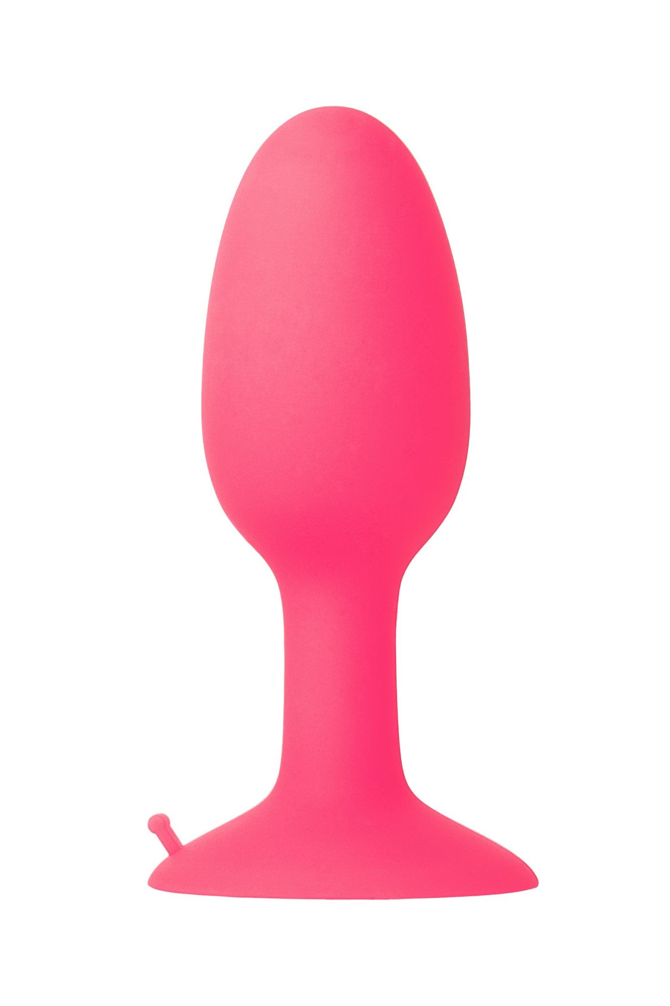 анальная втулка toyfa popo pleasure, со стальным шариком внутри, силикон, розовая, 10,5 см в Симферополе