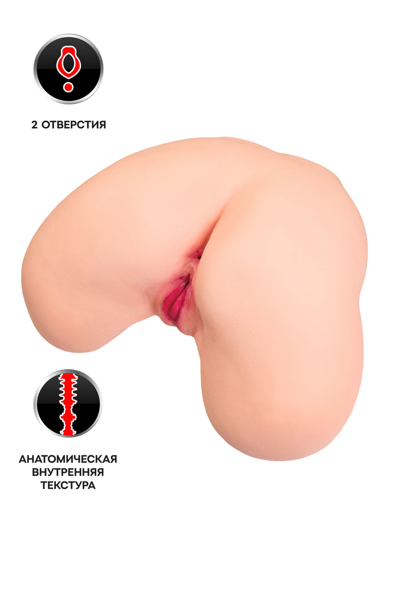мастурбатор реалистичный kokos maria onahole real hips 003, tpr, телесный, 40 см в Симферополе