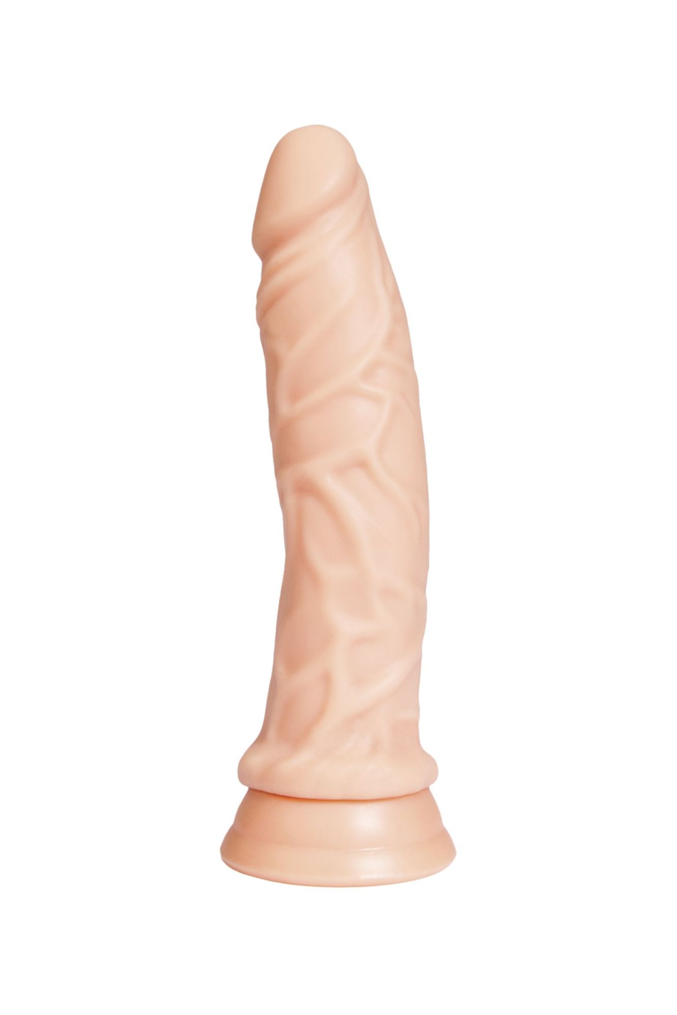 реалистичный фаллоимитатор toyfa  a-toys nill, tpe, телесный, 19 см в Симферополе