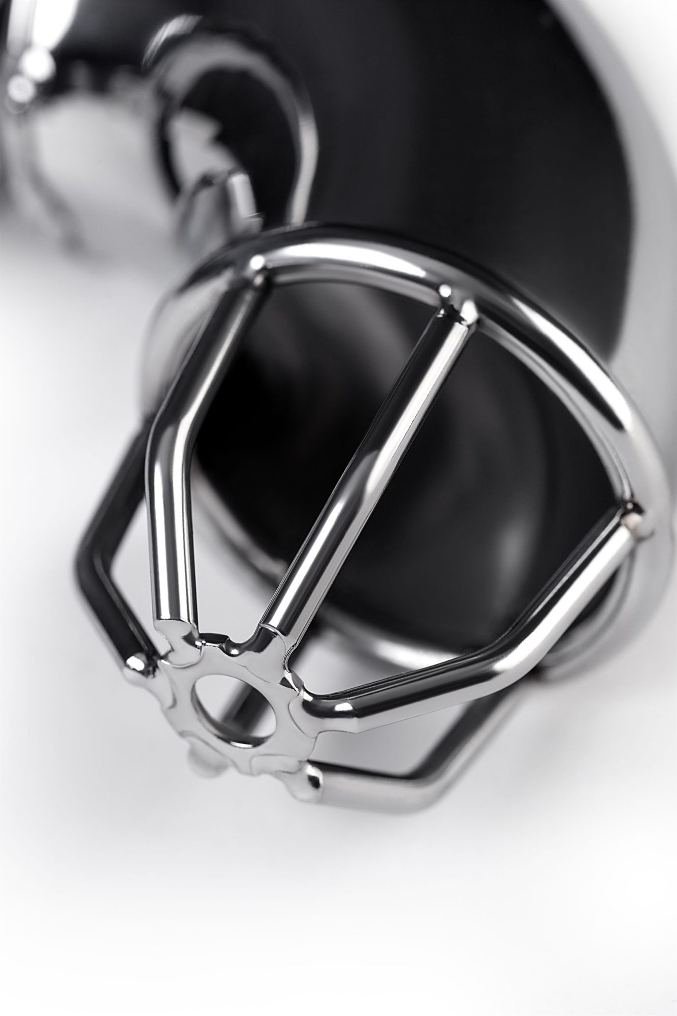 пояс верности мужской toyfa metal с открытой головкой, серебряный, 13 см в Симферополе