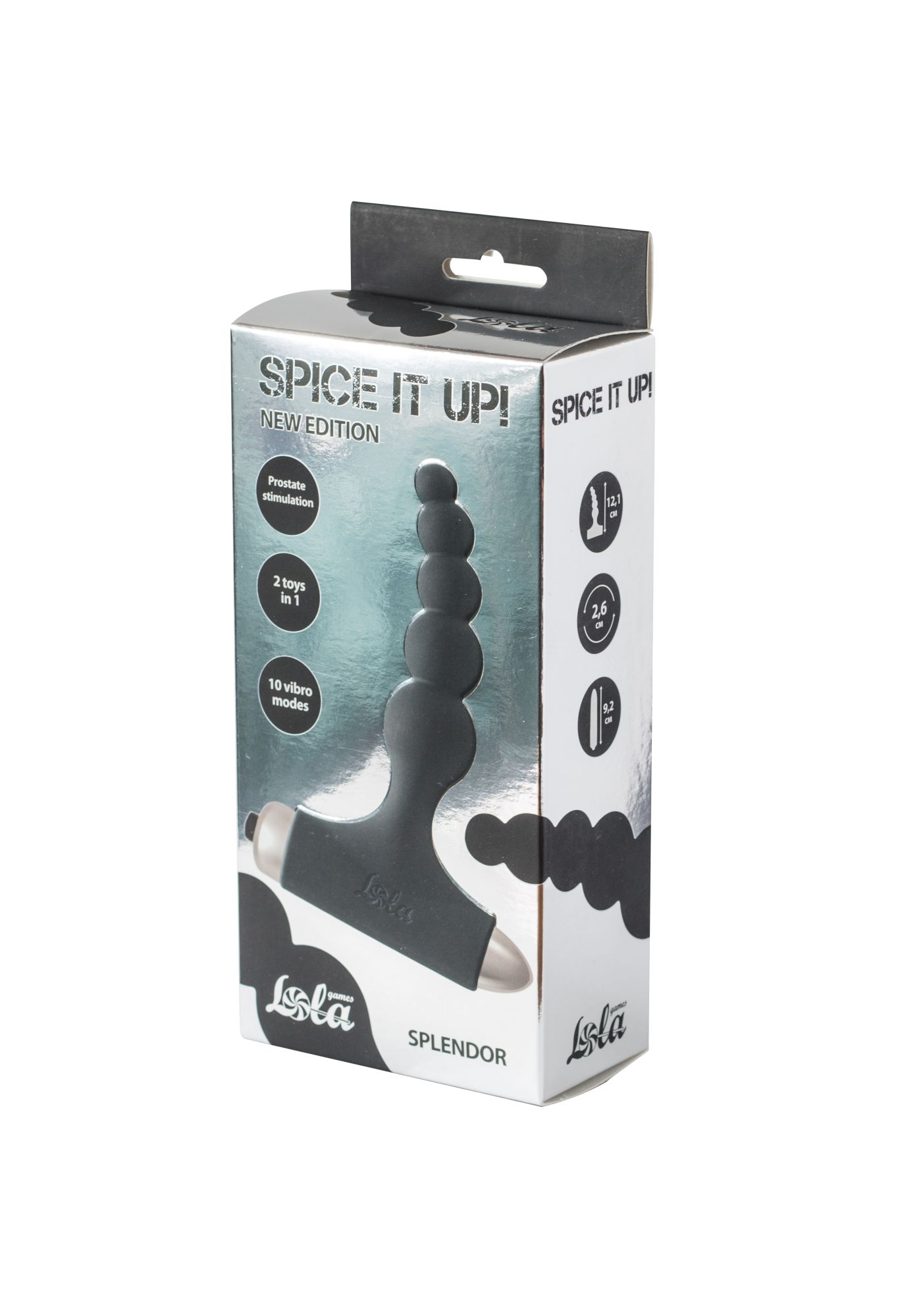 анальная пробка с вибрацией spice it up new edition splendor black 8017-01lola в Симферополе