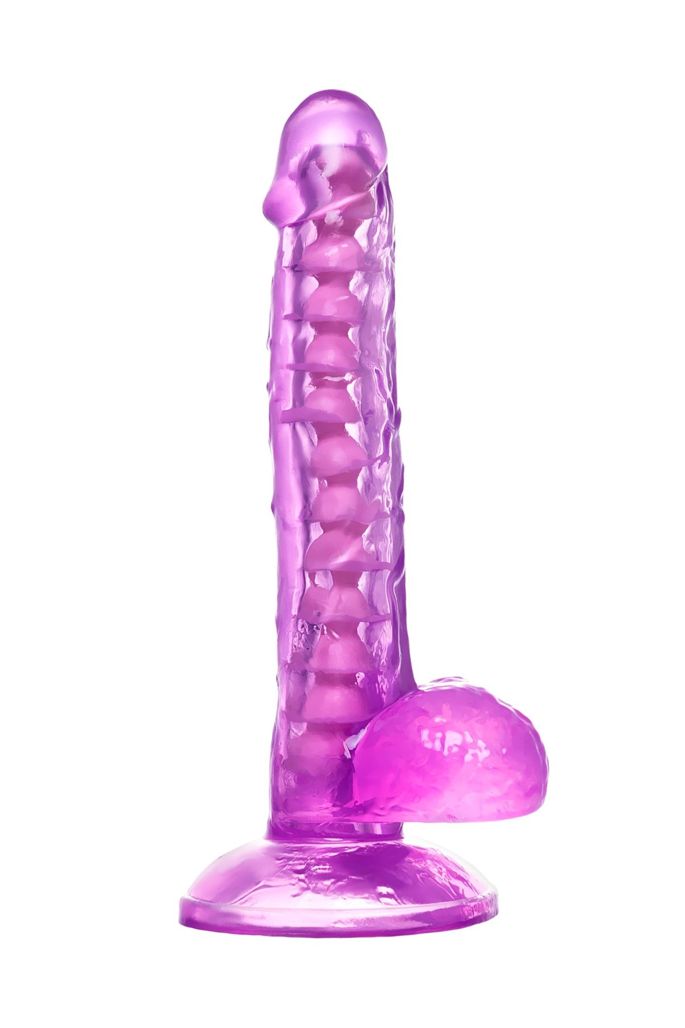 реалистичный фаллоимитатор a-toys by toyfa celiam, tpe, фиолетовый, 20,5 см в Симферополе