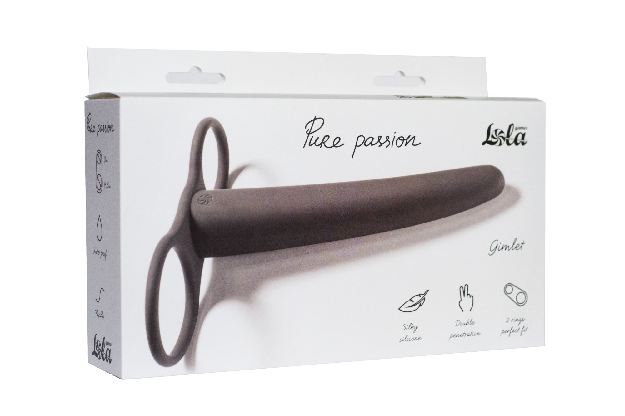 насадка для двойного проникновения pure passion gimlet black 1200-01lola в Симферополе