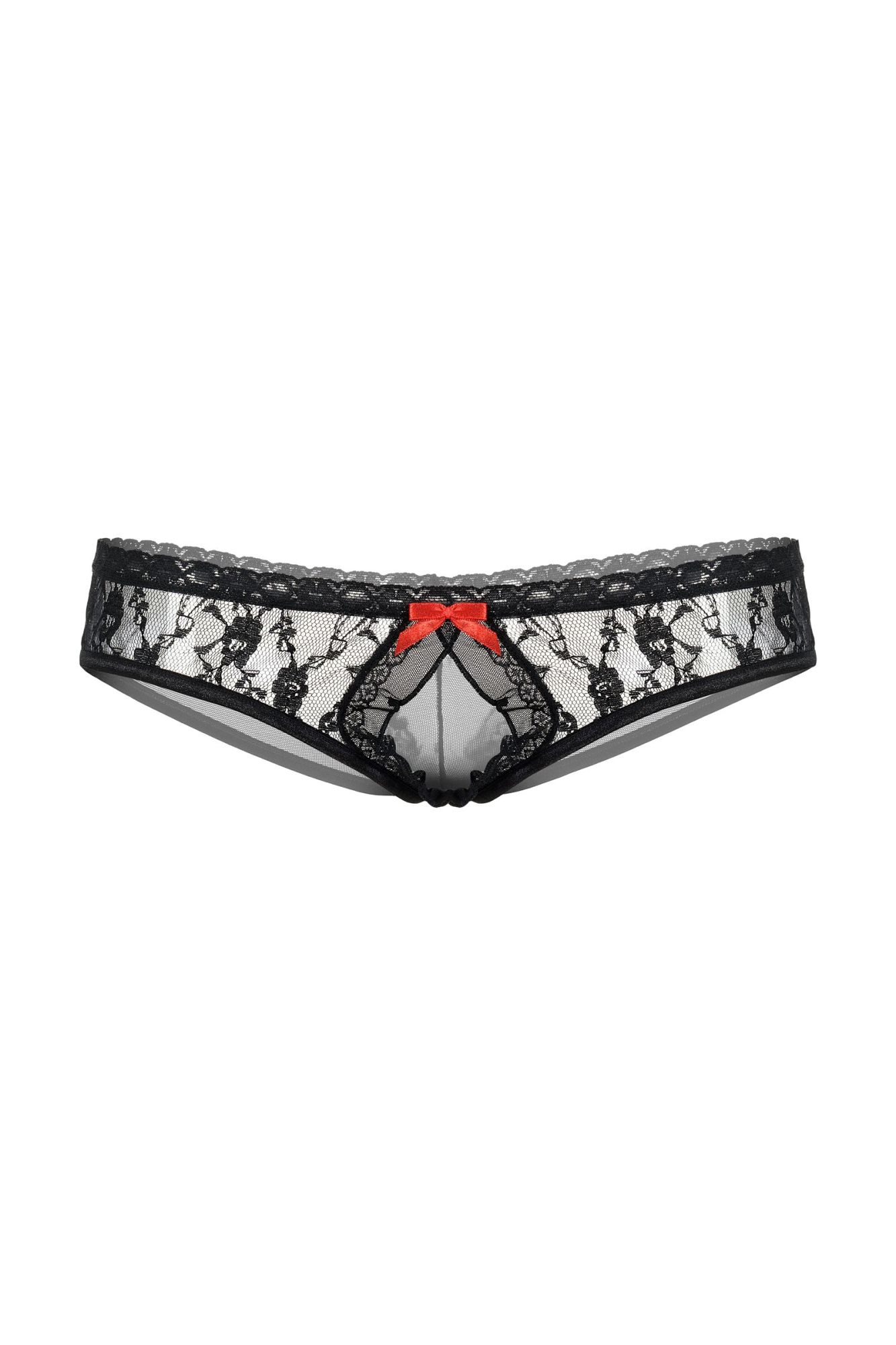 Эротическое трусики кружевные открытые softline collection, черный, s/m в Симферополе