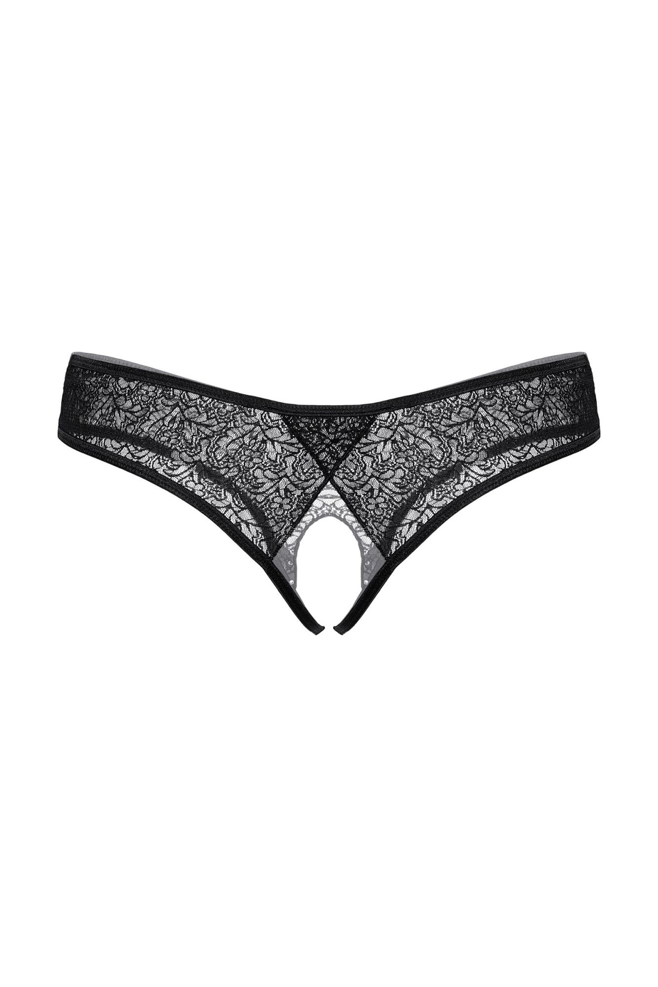 Эротическое трусики открытые softline collection, черный, m/l в Симферополе