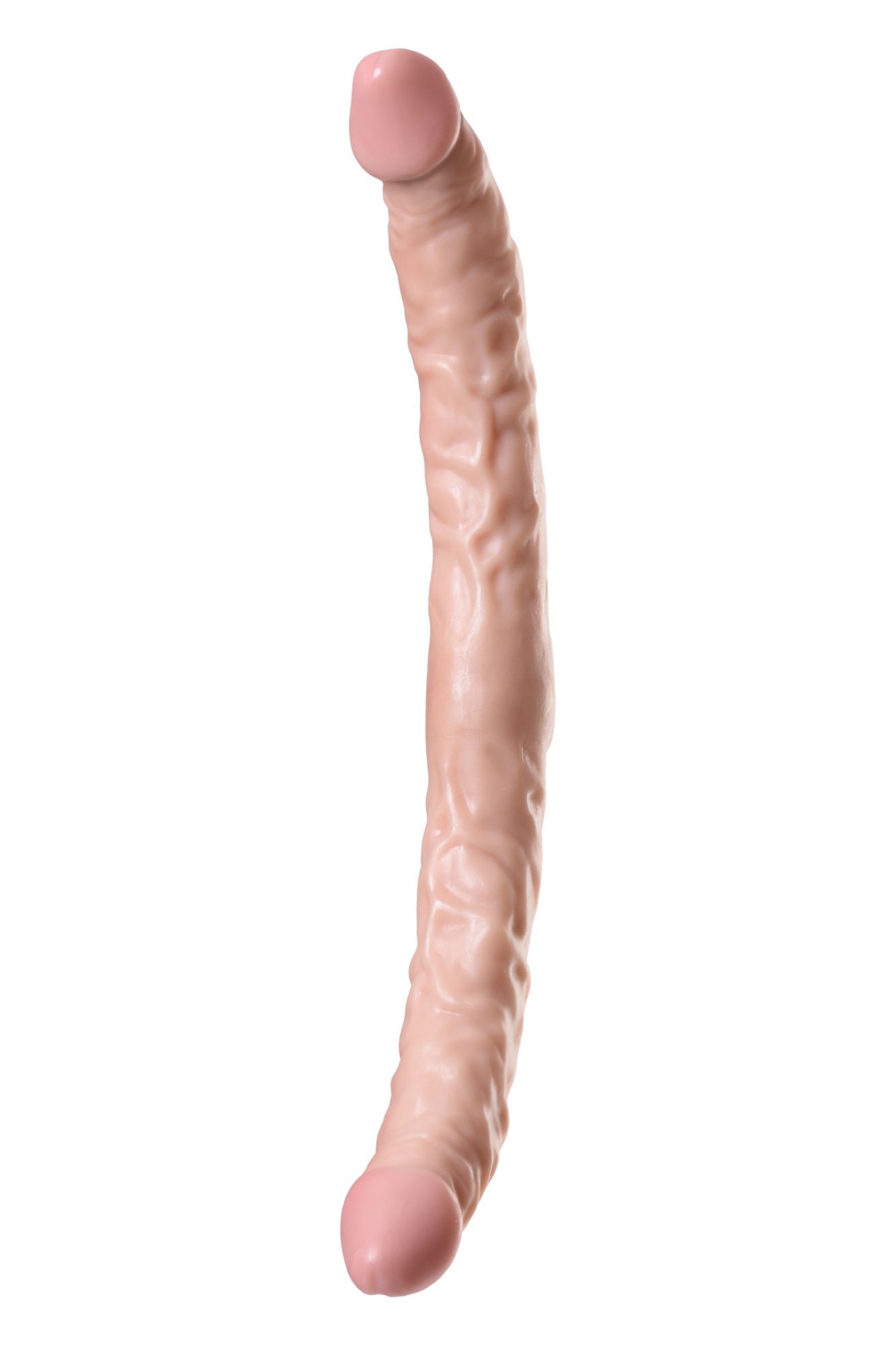 двусторонний фаллоимитатор toyfa realstick nude реалистичный, pvc, телесный, 42,5 см в Симферополе