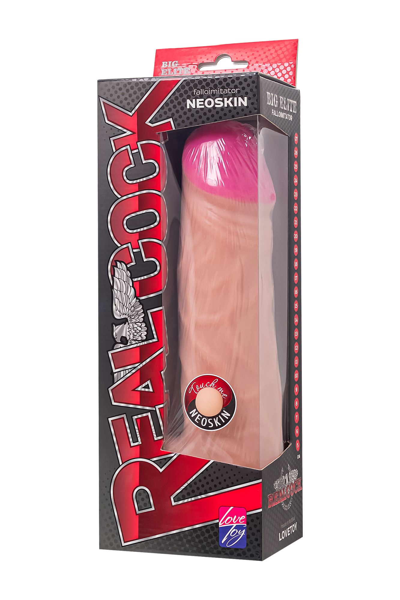 фаллоимитатор-гигант lovetoy, реалистичный, neoskin, телесный, 27 см, ø 6,8 см в Симферополе