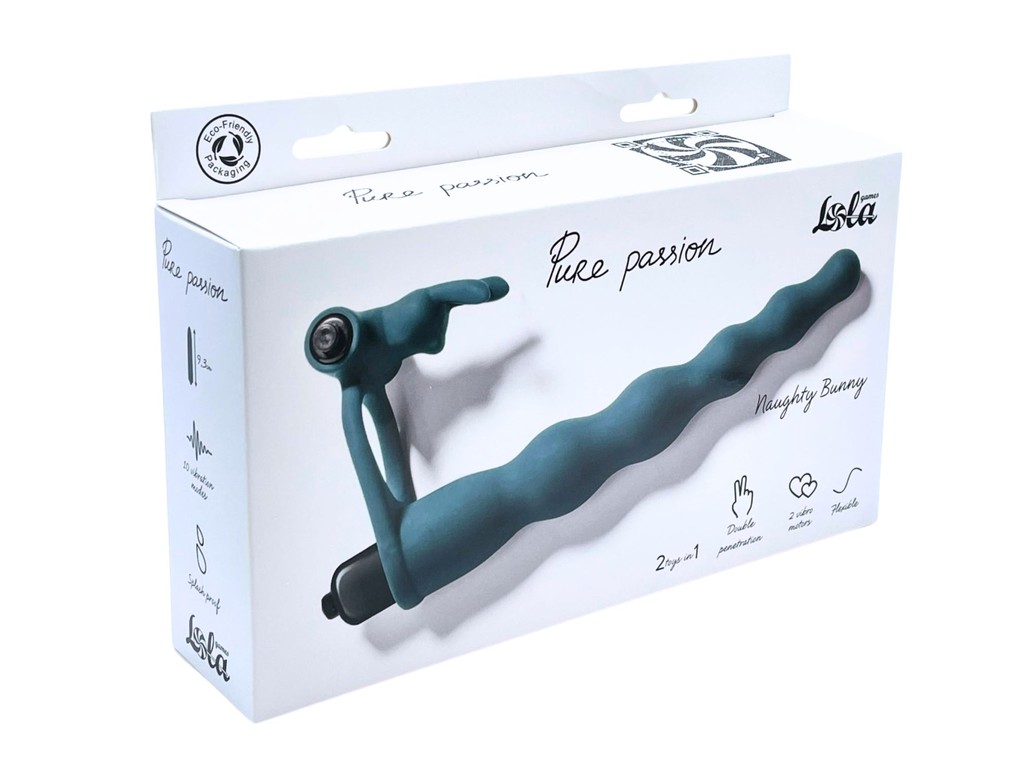 вибронасадка для двойного проникновения pure passion bunny green 1202-03lola в Симферополе