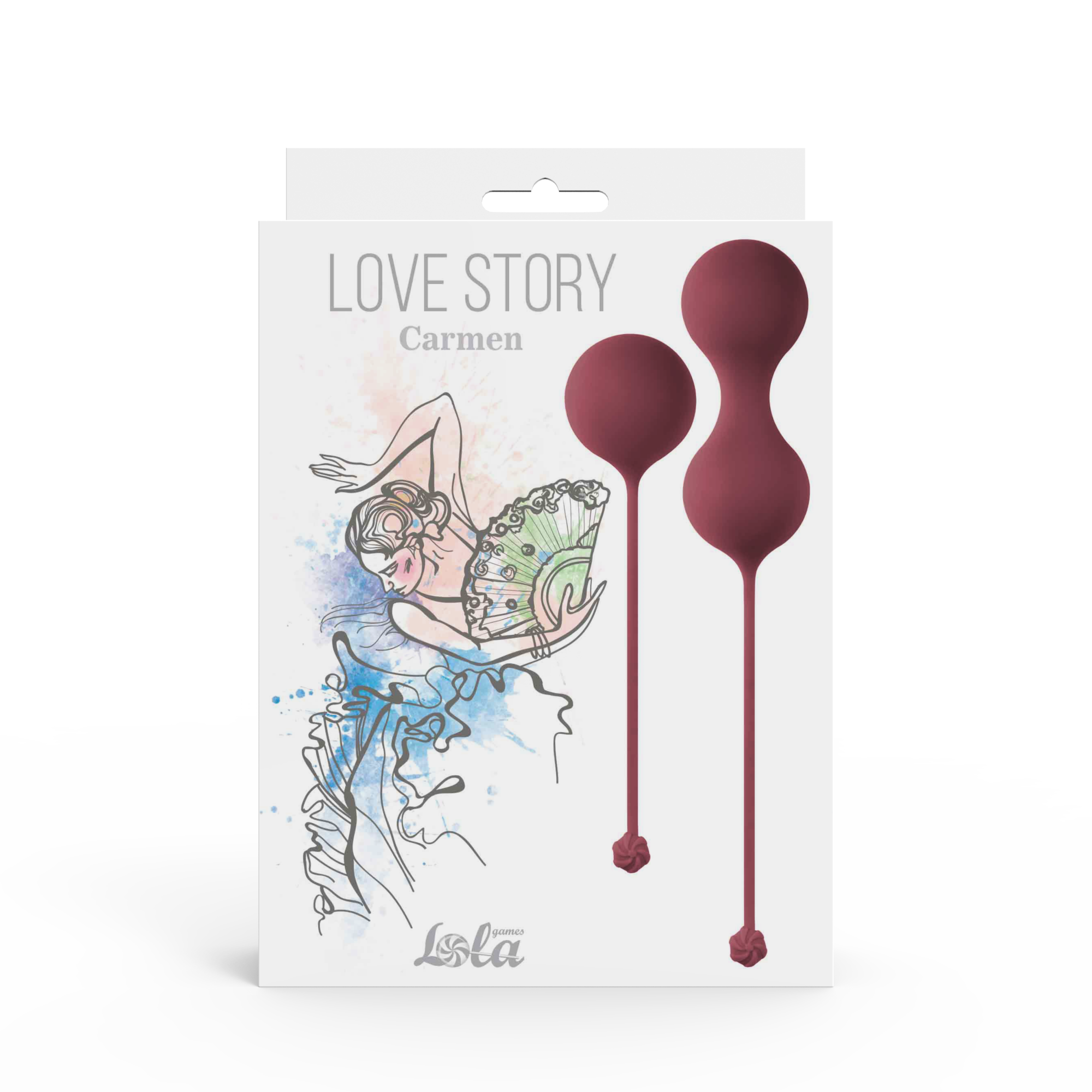 набор вагинальных шариков love story carmen wine red 3011-02lola в Симферополе