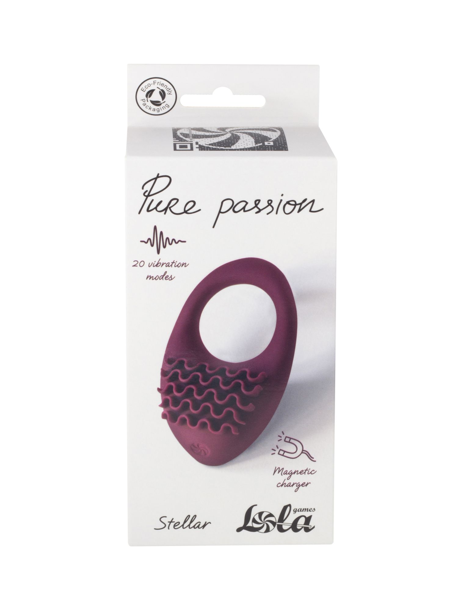 перезаряжаемое эрекционное виброкольцо pure passion stellar wine red 1501-02lola в Симферополе