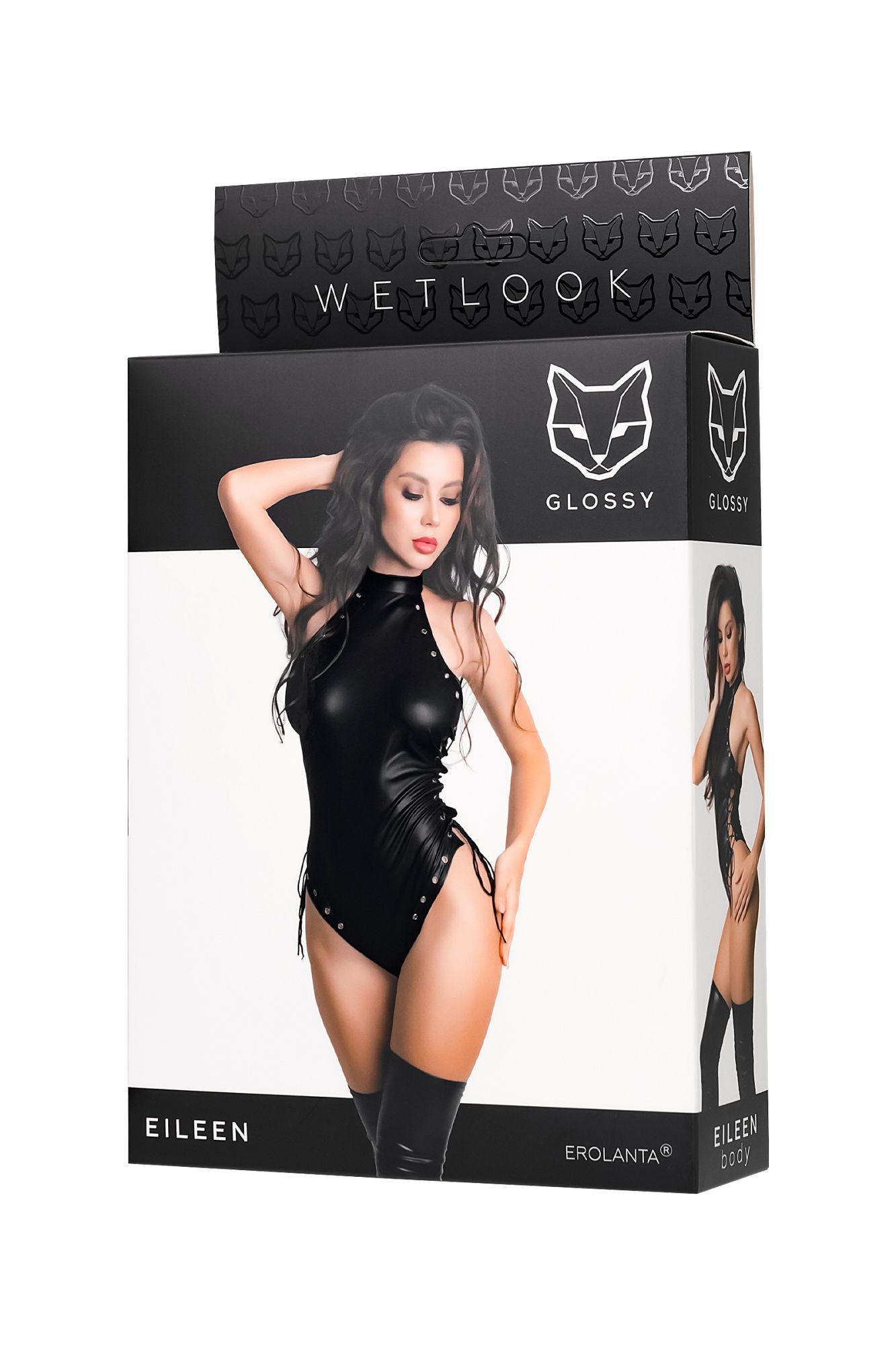 Эротическое боди glossy eileen из материала wetlook, m в Симферополе