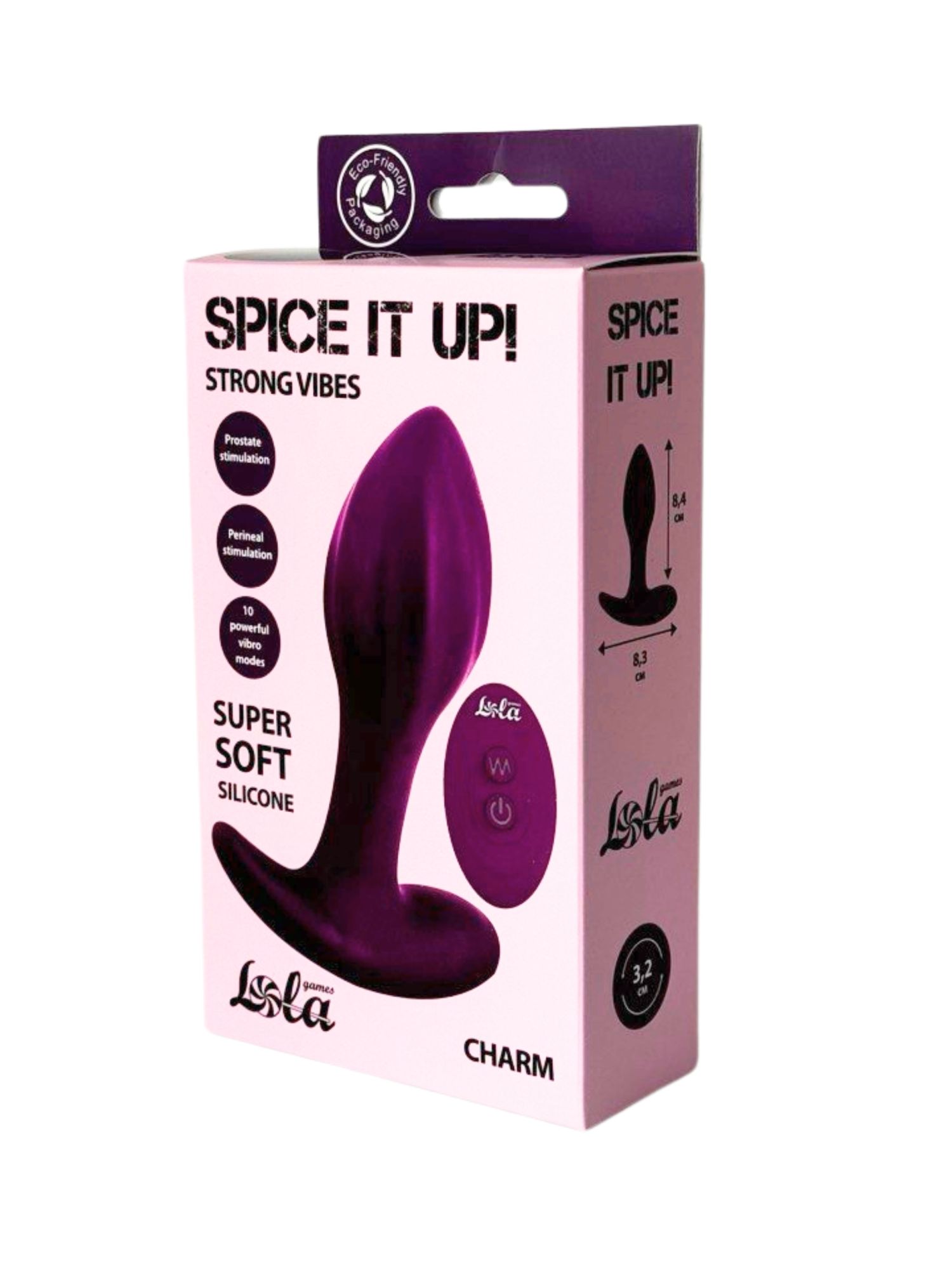 перезаряжаемая анальная пробка spice it up charm 8021-02lola в Симферополе