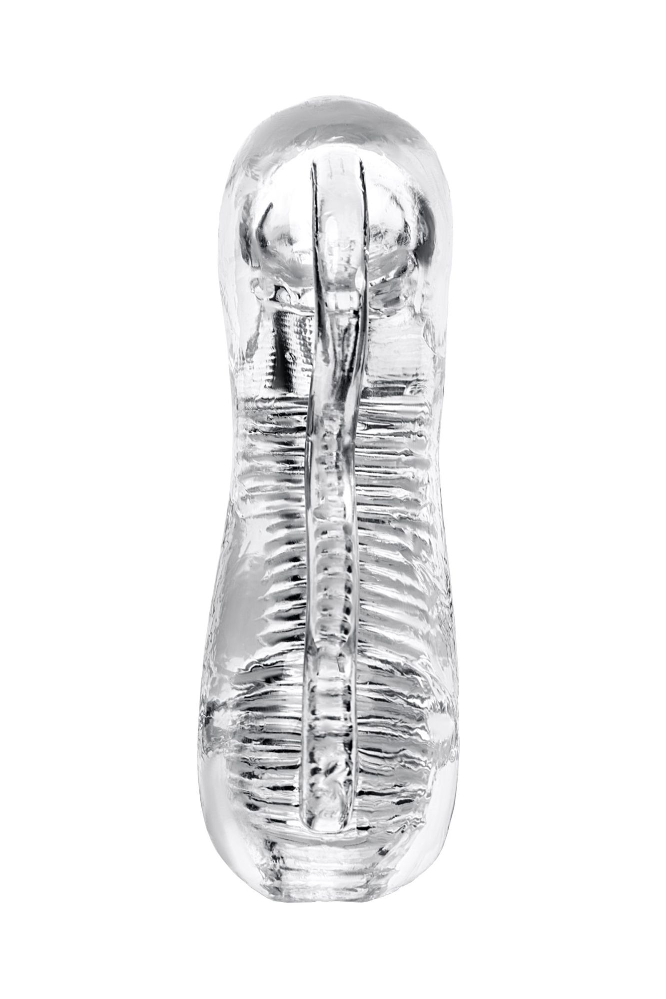 мастурбатор нереалистичный lingam by toyfa indira, tpe, прозрачный, 14 см в Симферополе