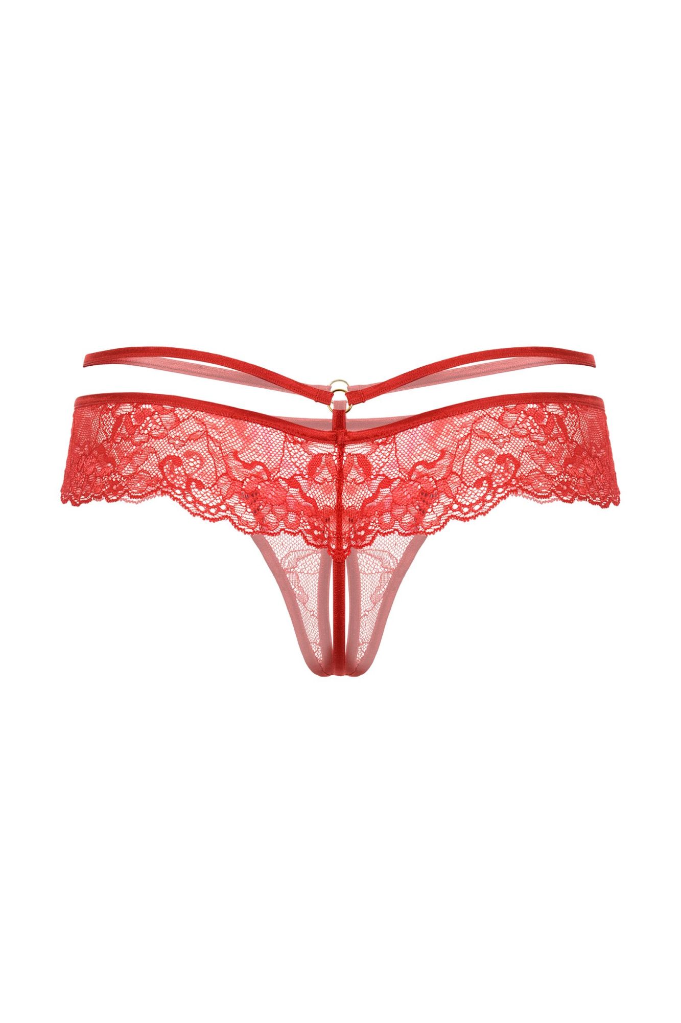 Эротическое стринги softline collection, красный, s/m в Симферополе