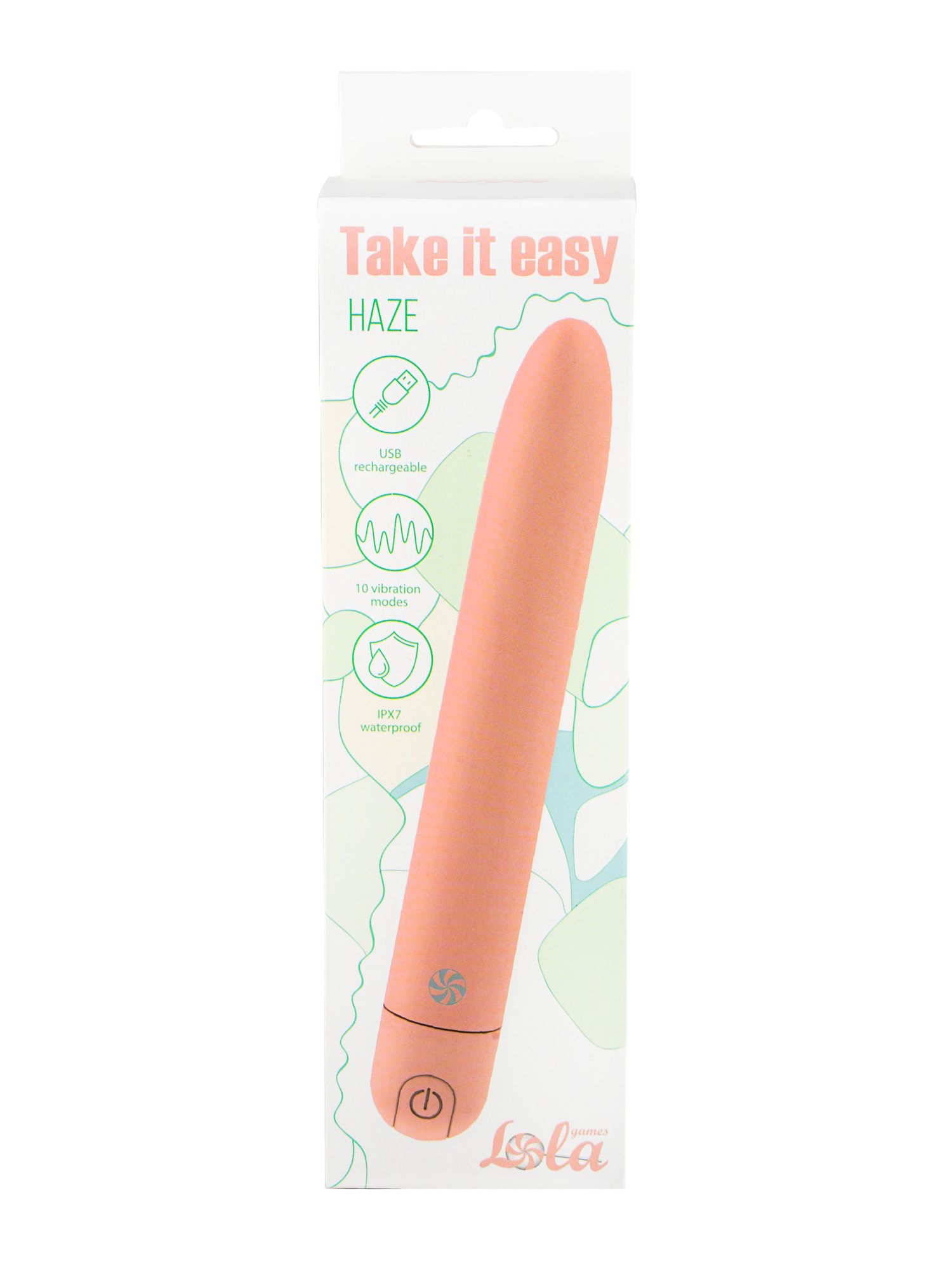 перезаряжаемый вибратор take it easy haze peach 9025-01lola в Симферополе